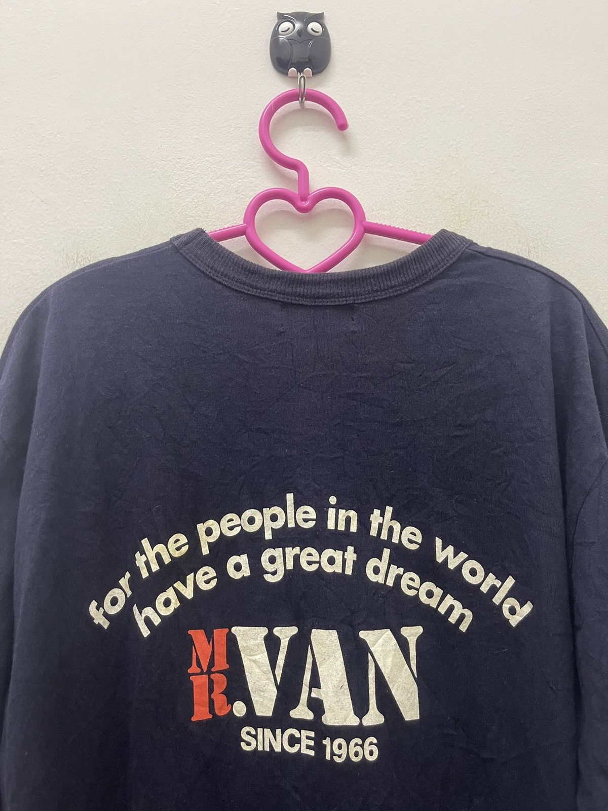 If Six Was Nine Rare Vintage MR VAN Spell Out Big Logo Size US L / EU 52-54 / 3 - 2 Thumbnail