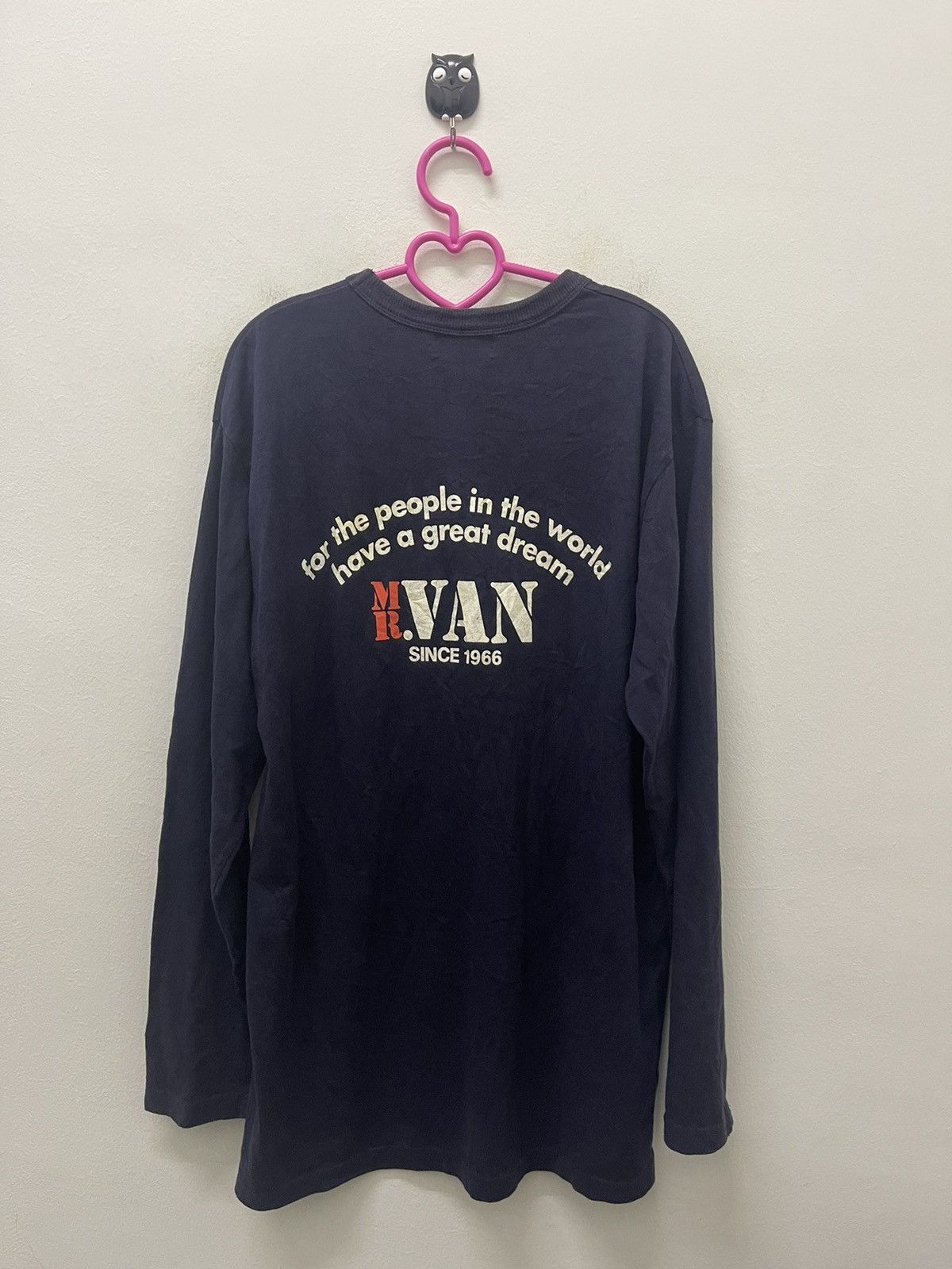 Japanese Brand × Van × Vintage Rare Vintage MR VAN Spell Out Big Logo ...