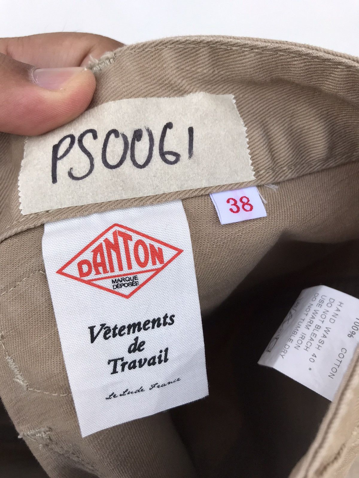Danton Danton France Buckle Back Worker Pant Size US 31 - 4 Thumbnail