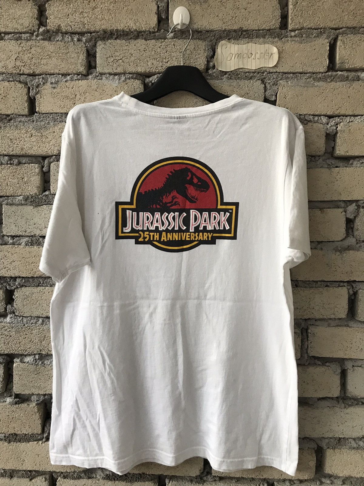 Other Jurassic Park 25th Anniversary Dinosour Screen Backprinted Size US L / EU 52-54 / 3 - 1 Thumbnail
