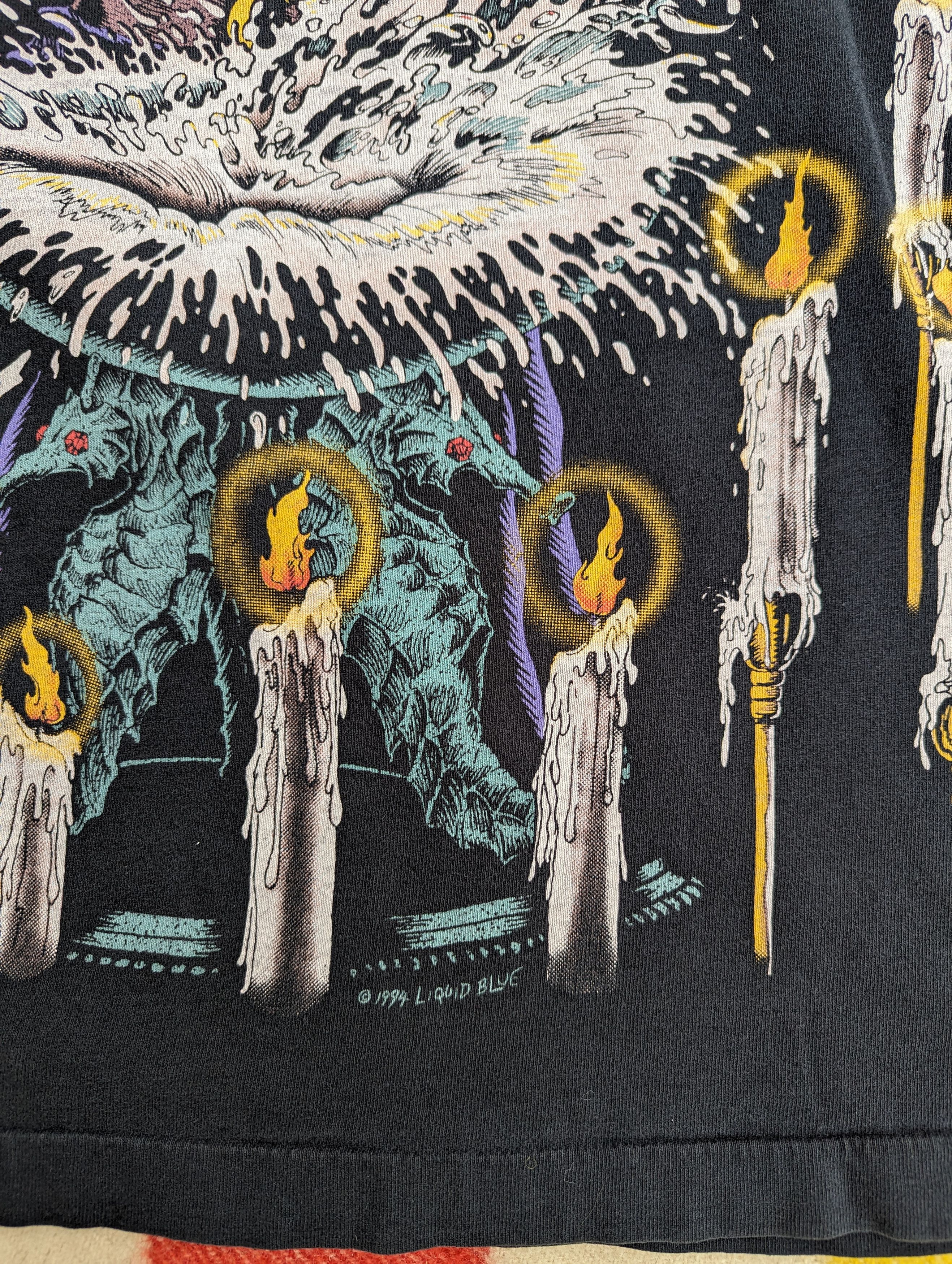 Liquid Blue VTG 1994 RARE GRAIL Liquid Blue Wizard AOP Shirt Size XL Size US XL / EU 56 / 4 - 5 Thumbnail