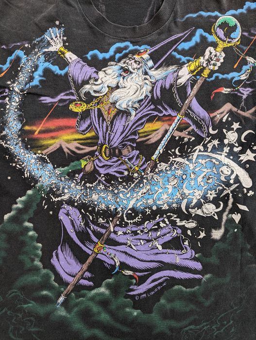 1994 liquid blue wizard shirt