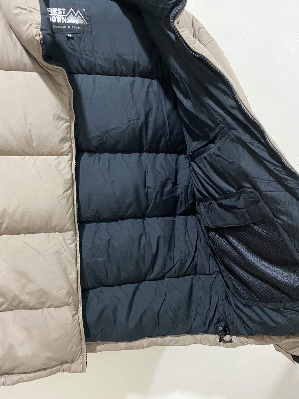 Vintage 🔥Vintage🔥 First Down Puffer Jacket Size US L / EU 52-54 / 3 - 8 Thumbnail