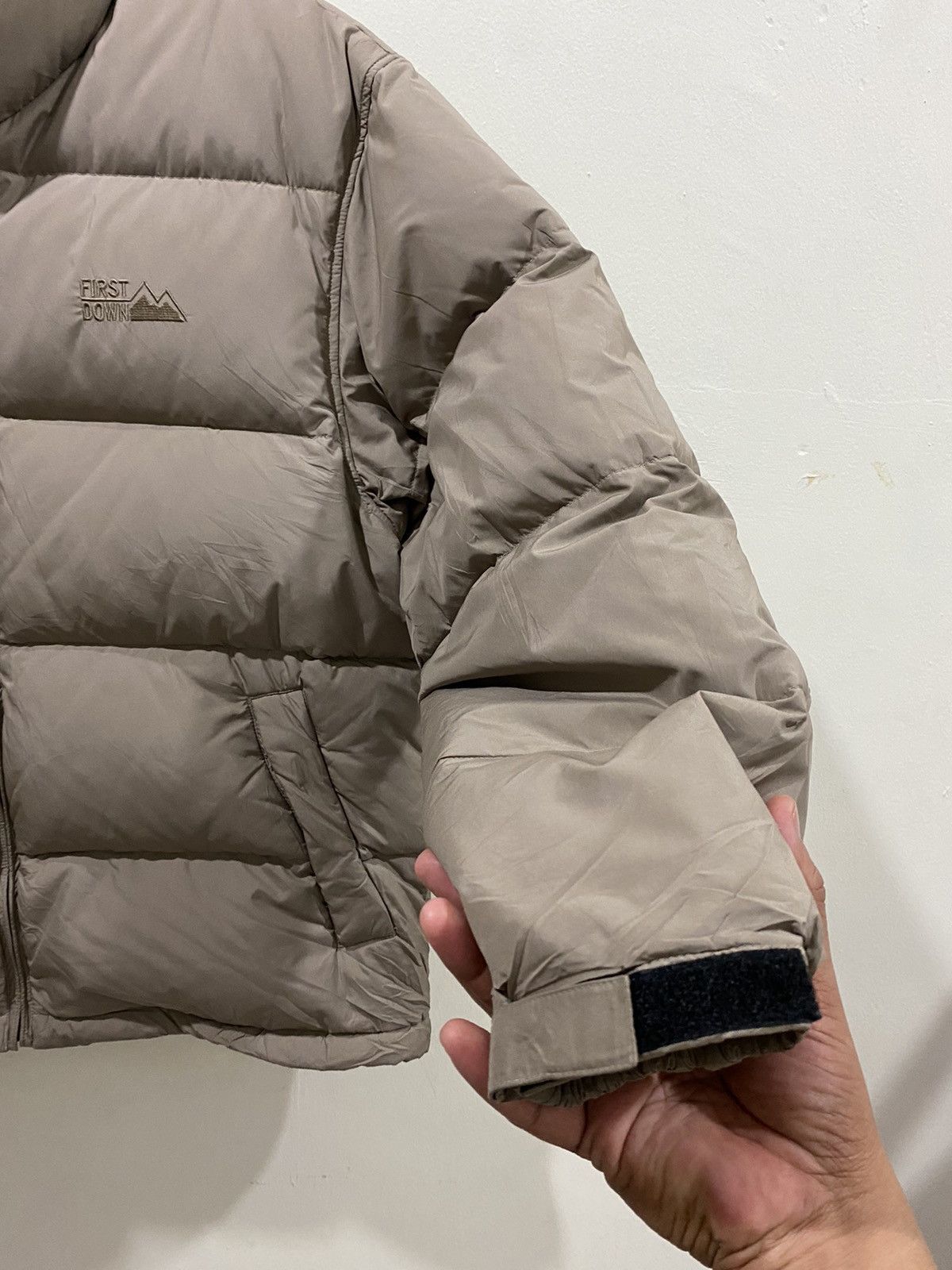 Vintage 🔥Vintage🔥 First Down Puffer Jacket Size US L / EU 52-54 / 3 - 4 Thumbnail