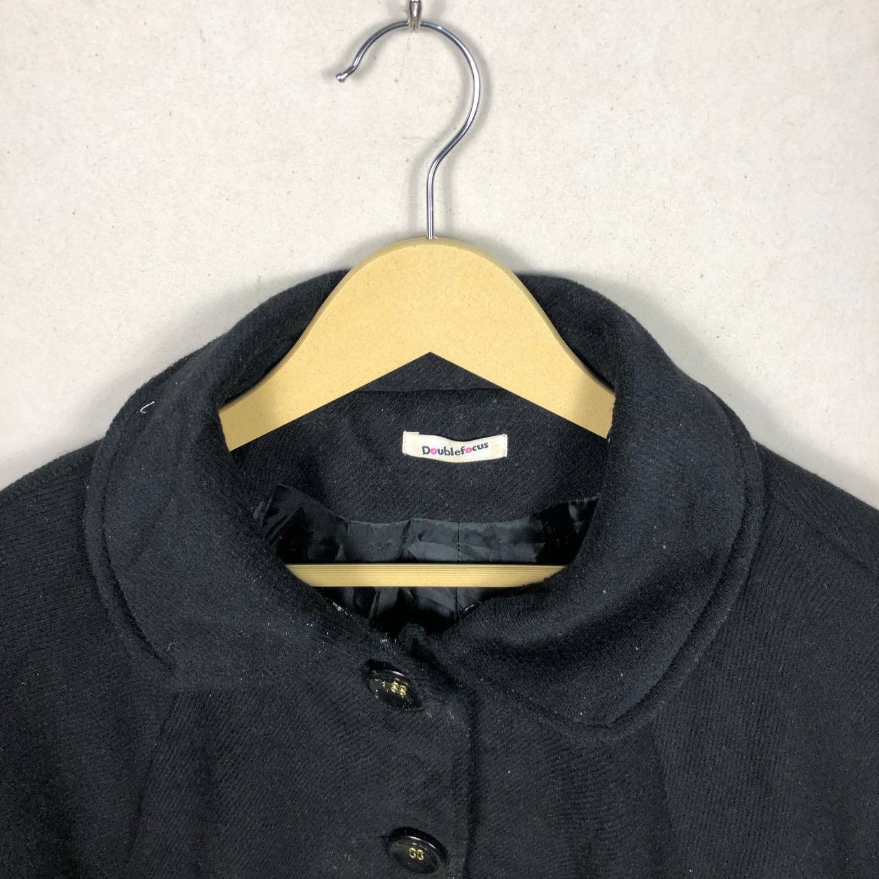 Cloak Vintage DoubleFocus Wool Fleece Poncho Cloaks Capes Soft Size US L / EU 52-54 / 3 - 6 Thumbnail