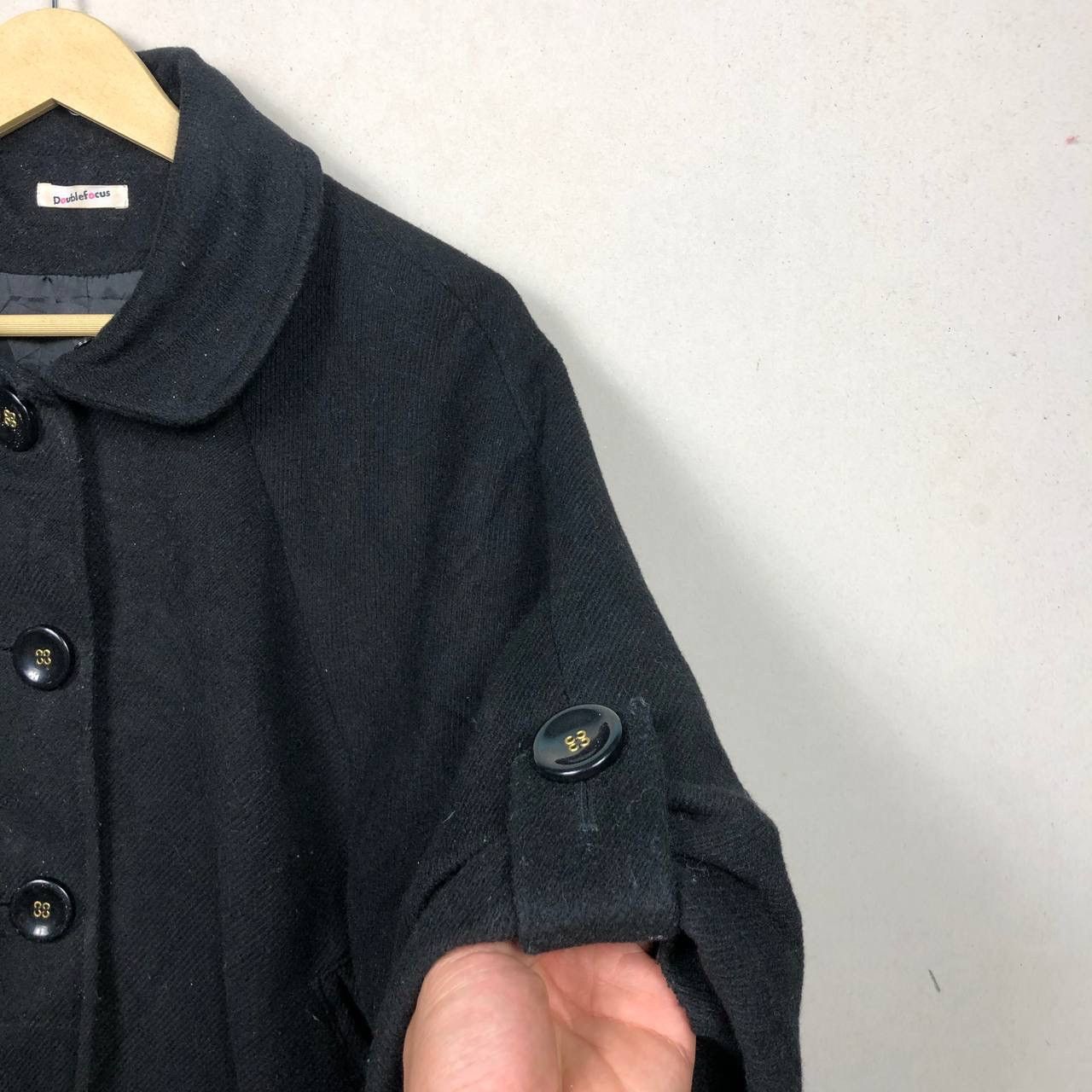 Cloak Vintage DoubleFocus Wool Fleece Poncho Cloaks Capes Soft Size US L / EU 52-54 / 3 - 4 Thumbnail
