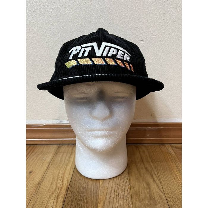 Pit Viper Pit Viper Sunglasses Black Corduroy Strapback Hat Cap Grailed