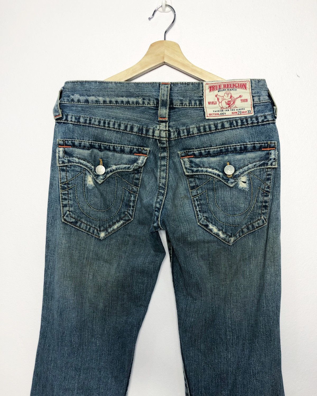 True Religion Rare Vintage True Religion Selvedge Denim Jeans Made in USA Size US 29 - 8 Thumbnail