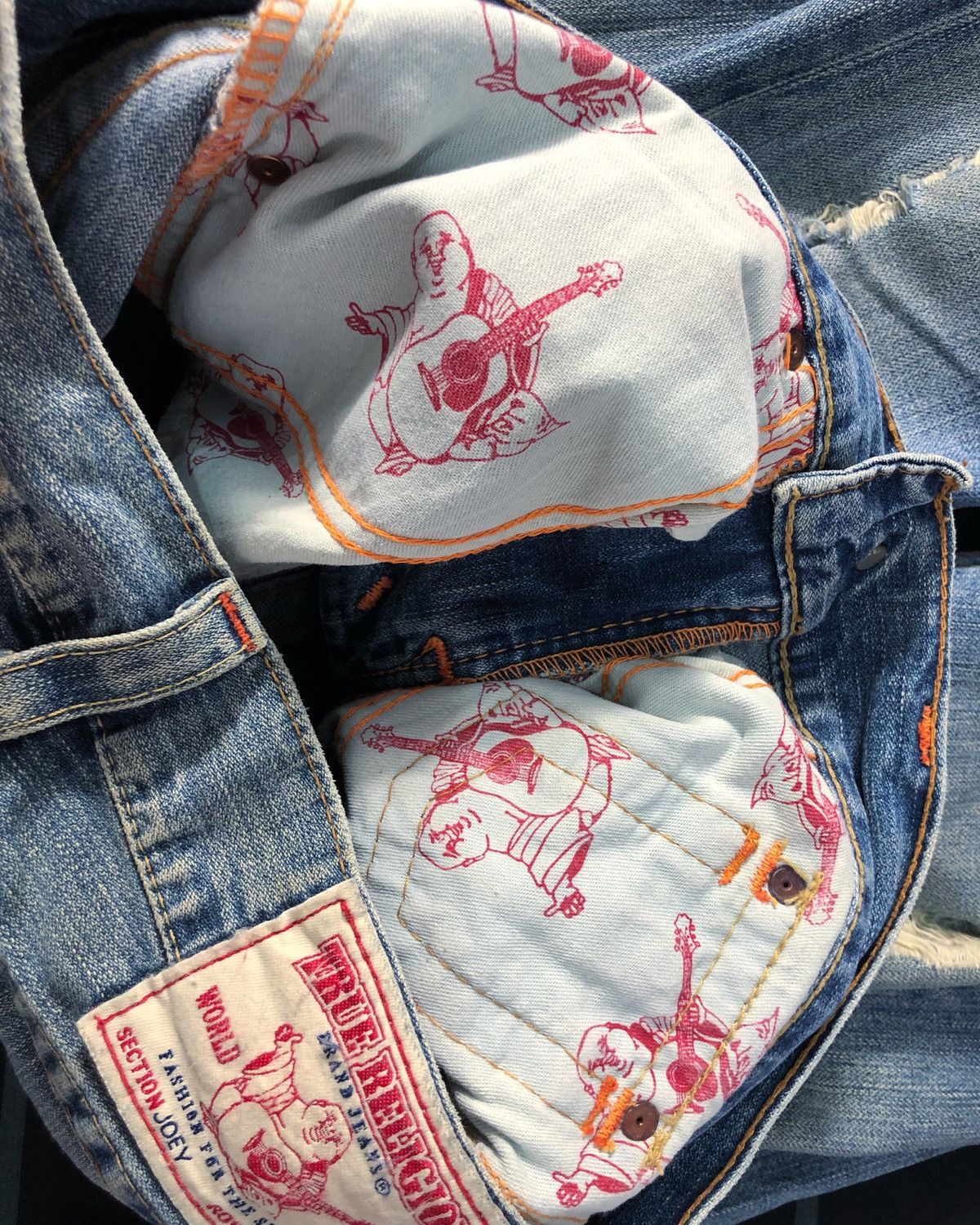 True Religion Rare Vintage True Religion Selvedge Denim Jeans Made in USA Size US 29 - 14 Thumbnail