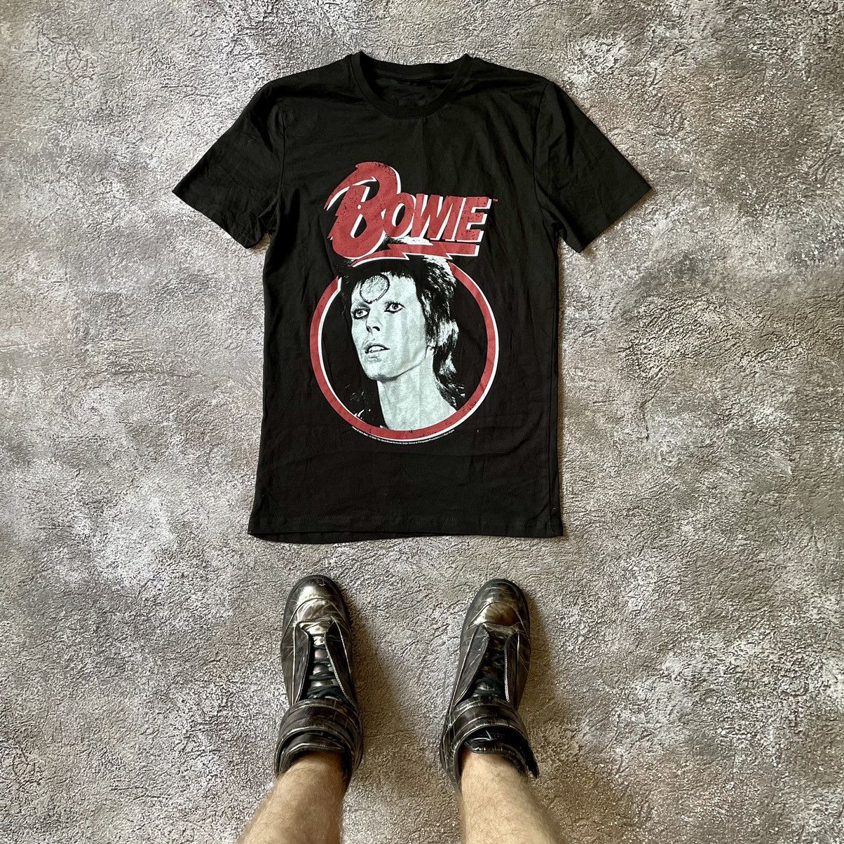 Vintage Vintage Y2K Bowie Graphic Tee Sun Faded Grunge Wide Leg S Size US S / EU 44-46 / 1 - 1 Thumbnail