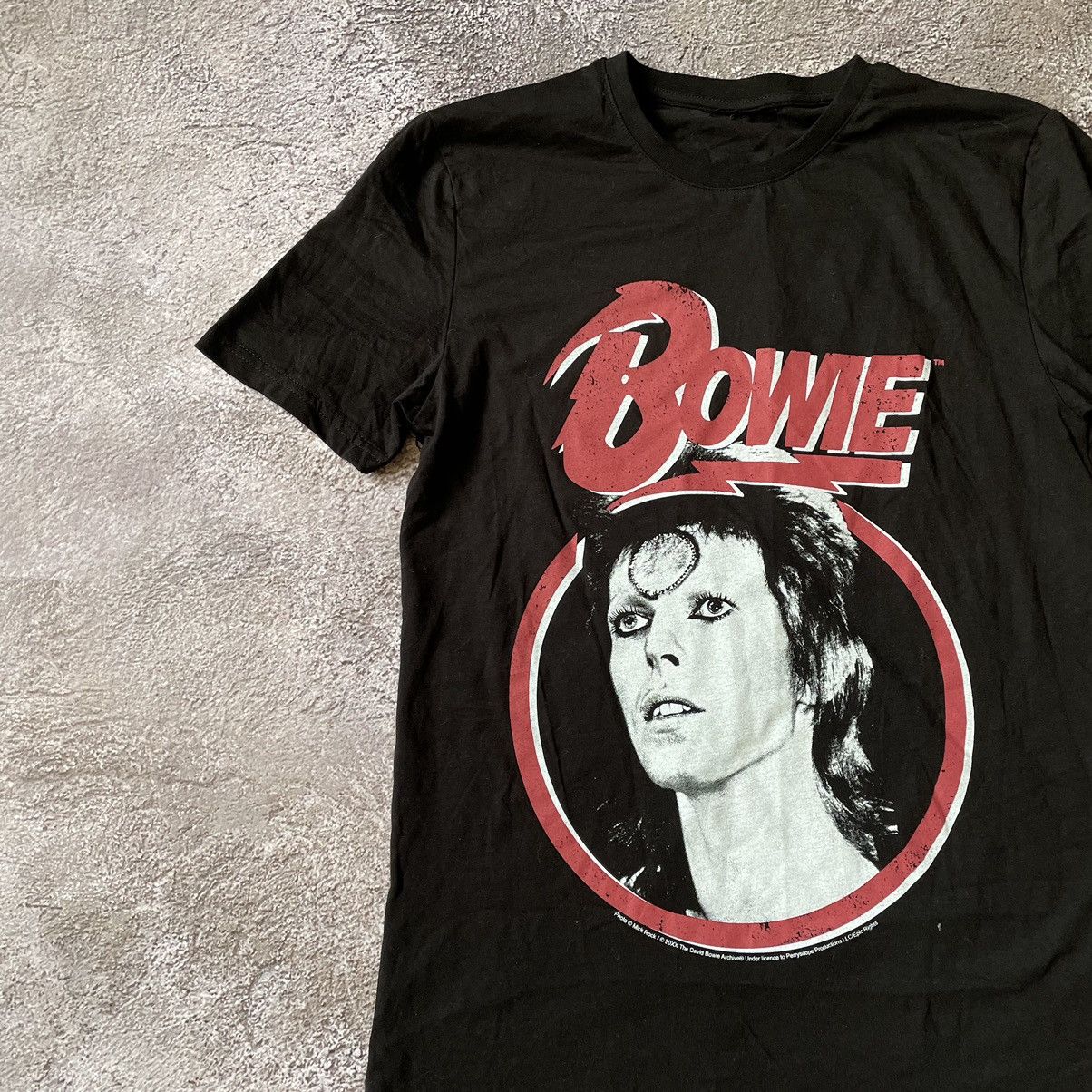 Vintage Vintage Y2K Bowie Graphic Tee Sun Faded Grunge Wide Leg S Size US S / EU 44-46 / 1 - 4 Thumbnail