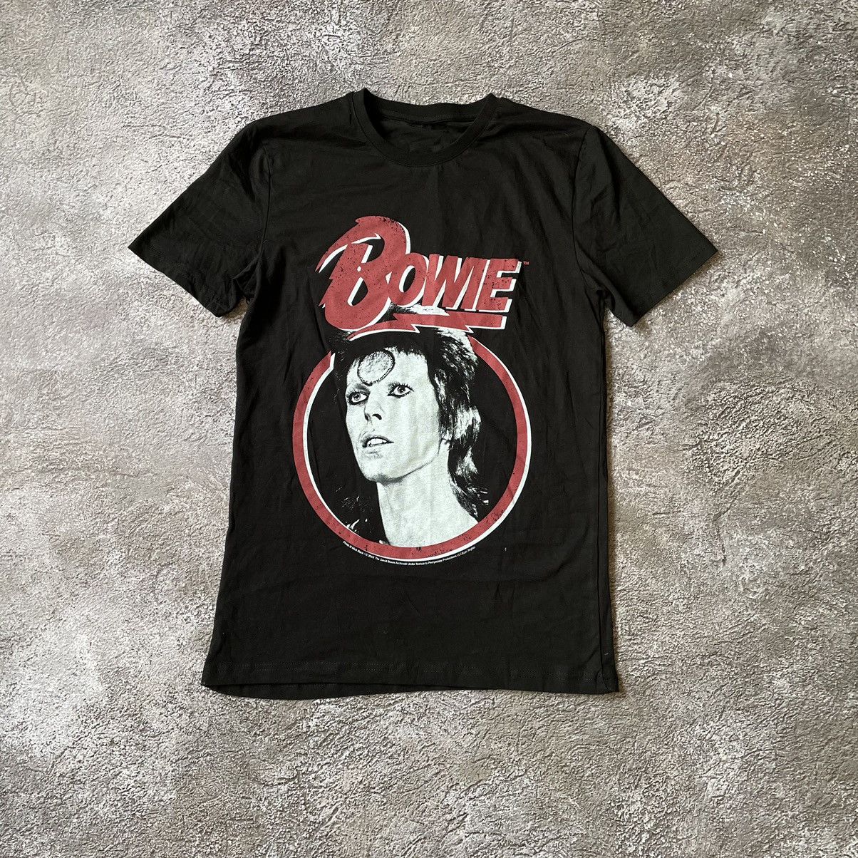 Vintage Vintage Y2K Bowie Graphic Tee Sun Faded Grunge Wide Leg S Size US S / EU 44-46 / 1 - 2 Thumbnail