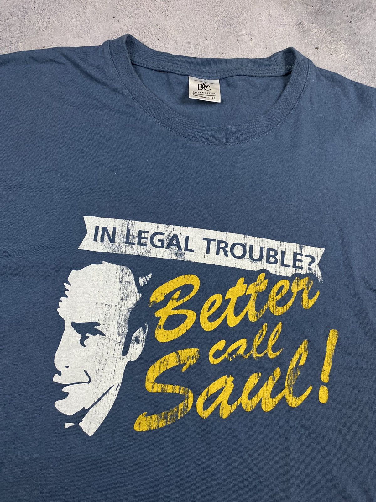 Vintage In legal trouble ? Better call Saul ! Serial hbo t shirt Size US L / EU 52-54 / 3 - 2 Thumbnail