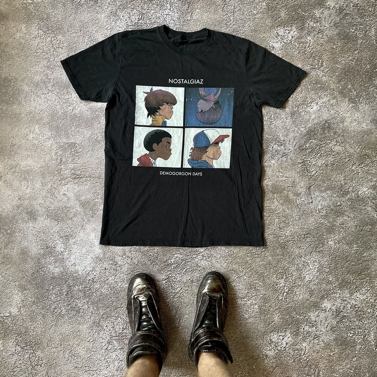 Vintage Vintage Y2K Nostalgia Graphic Tee Black Faded Archive Punk M Size US M / EU 48-50 / 2 - 1 Thumbnail