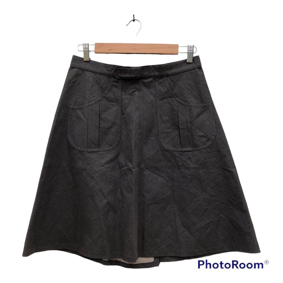 スカート A.P.C. Women Mid Skirts COHFC F06423 IAL Blue Georgia skirt | Butler stonewashed denim | A.P.C. Ready-to-Wear