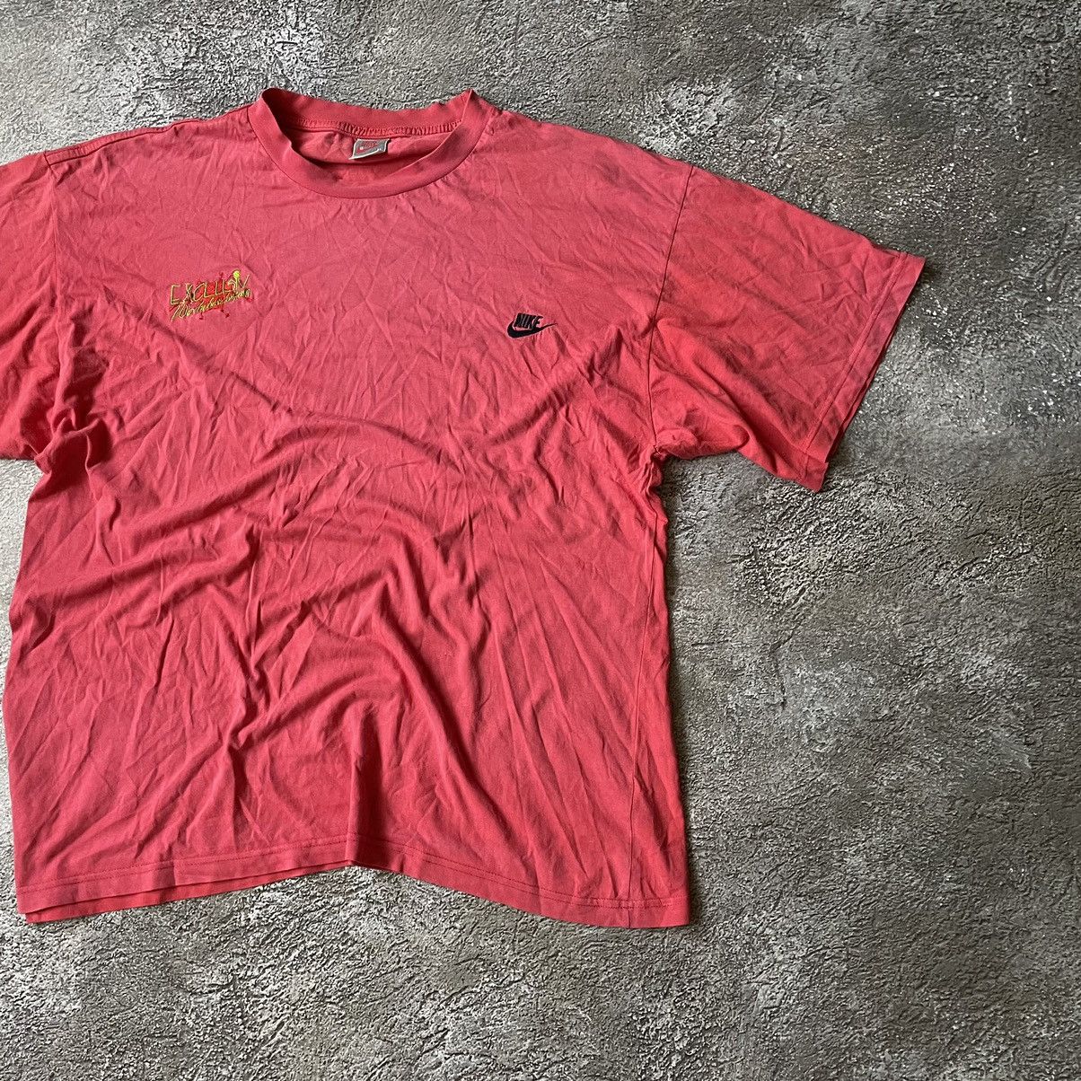 Vintage Vintage 90s Nike Sun Faded Graphic Tee Streetwear Cropped XL Size US XL / EU 56 / 4 - 4 Thumbnail