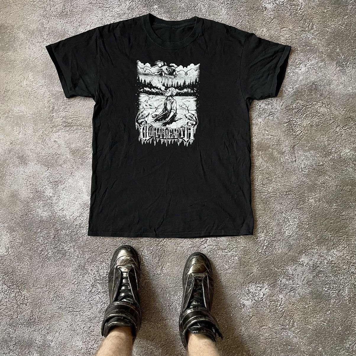 Vintage Vintage Y2K Graphic Tee Skull Print Grunge Streetwear Boxy L Size US L / EU 52-54 / 3 - 1 Thumbnail