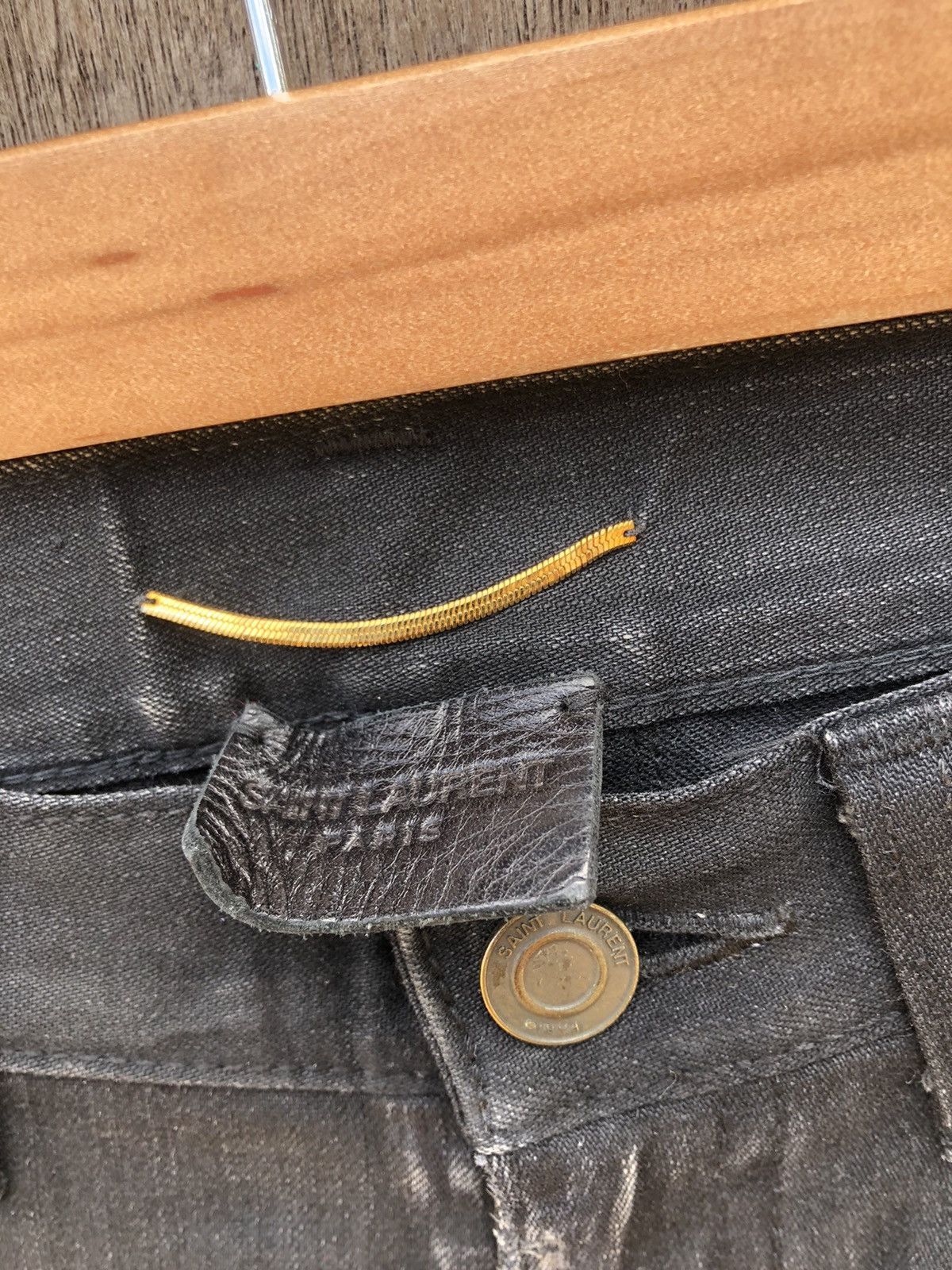 SAINT LAURENT PARIS D01 W/SK-LW デニム 29 🆕️ SAINT LAURENT Paris D01 M/SL-LW Black SLIM FIT LOW