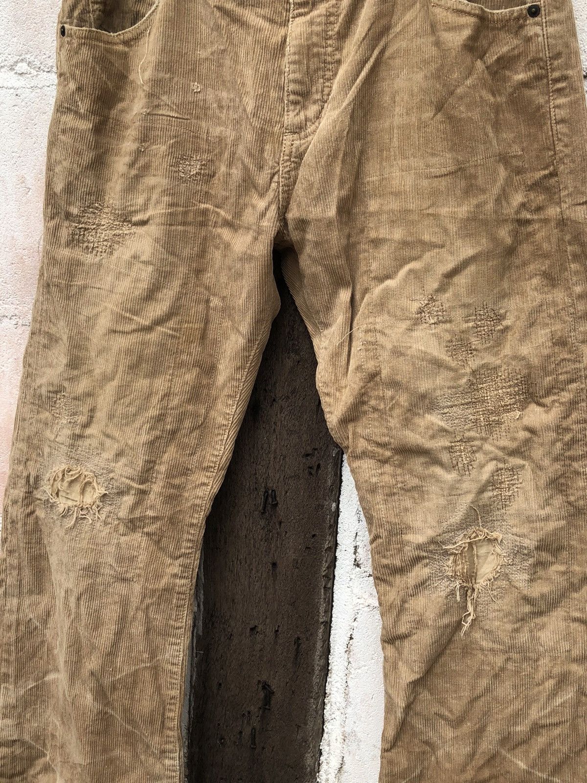 Fashion Victim × Japanese Brand Victim United Workers Garments Japan Corduroy Pants Size US 33 - 4 Thumbnail