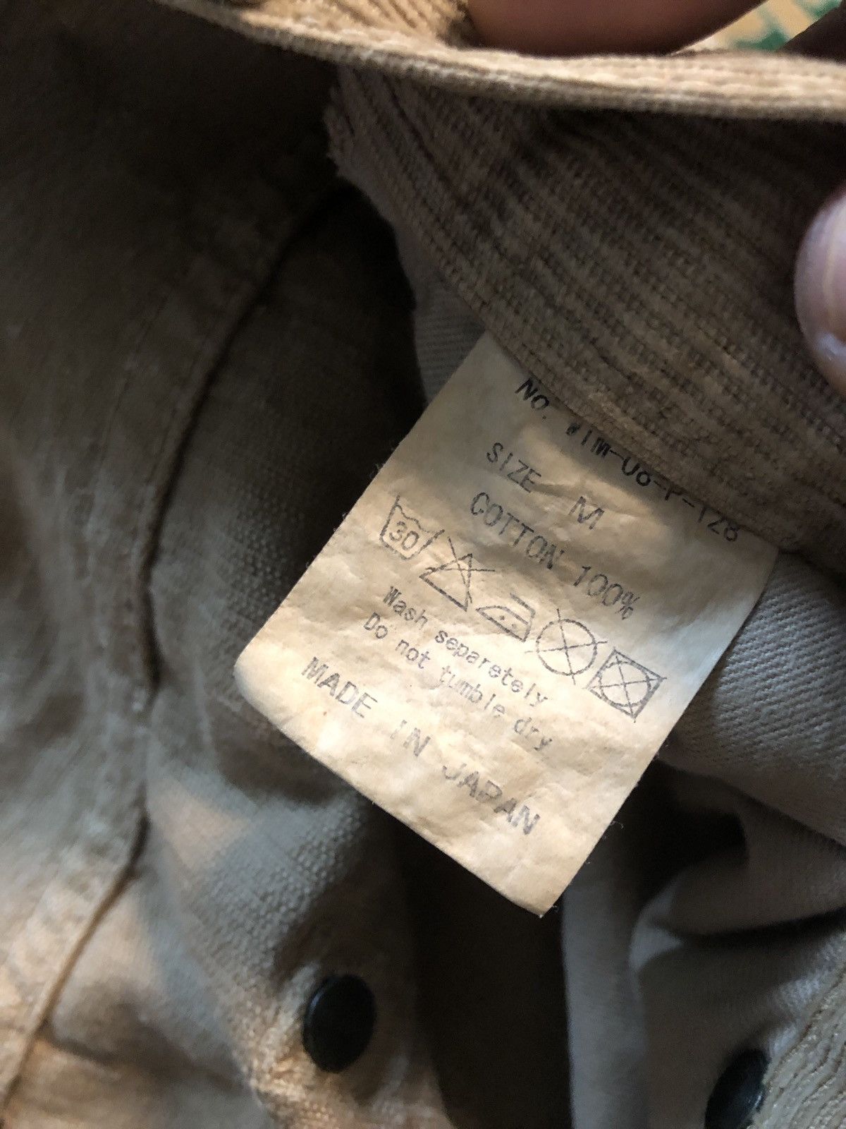 Fashion Victim × Japanese Brand Victim United Workers Garments Japan Corduroy Pants Size US 33 - 8 Thumbnail