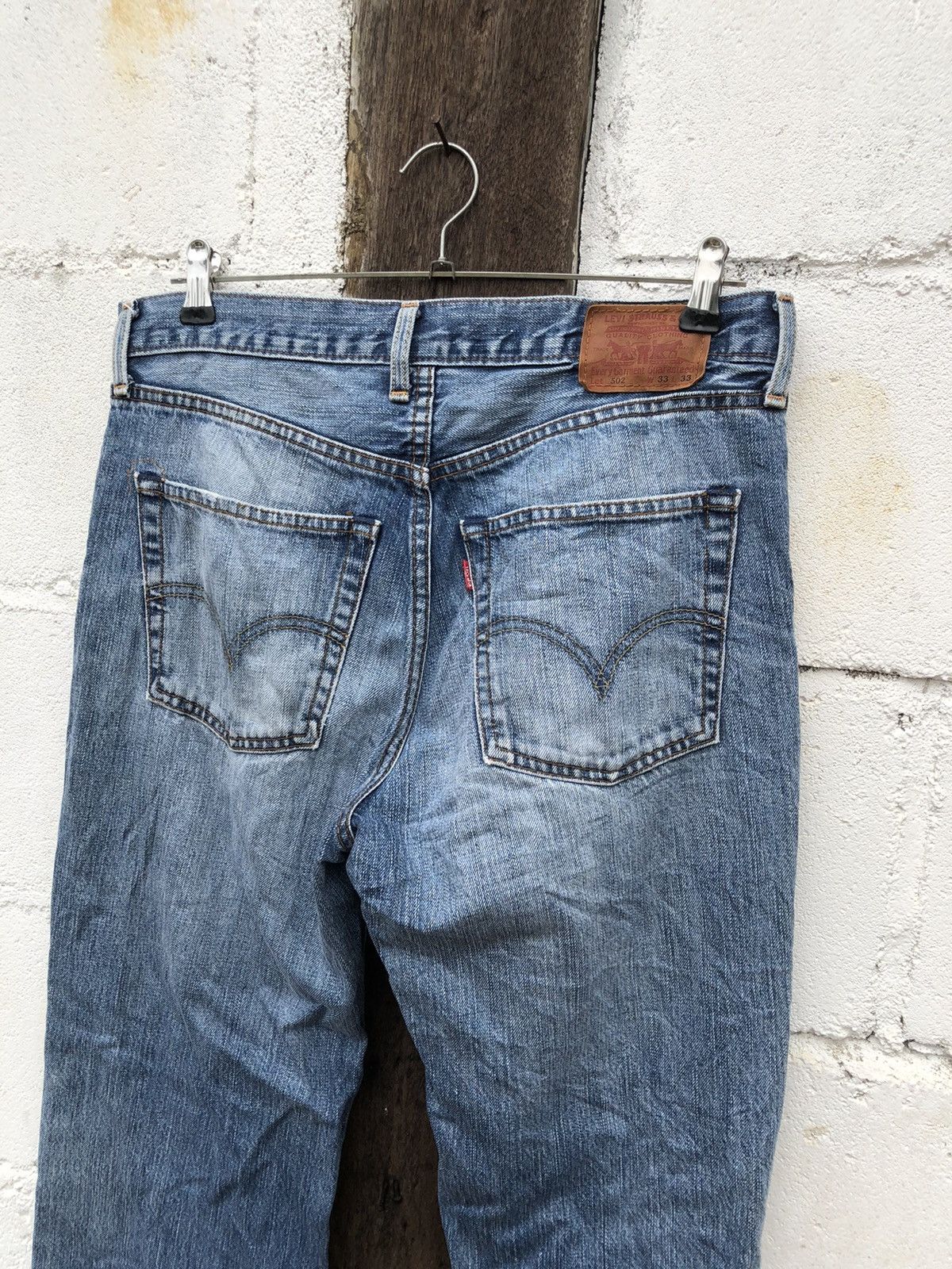 Levi's Levi’s Destress 502 Button V14 Size US 32 / EU 48 - 6 Thumbnail