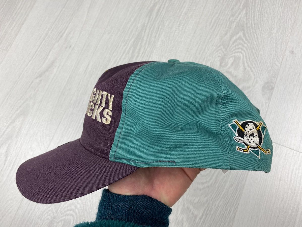 Starter Vintage The Mighty Ducks NHL Cap Hat Sharks Kings Size ONE SIZE - 3 Thumbnail