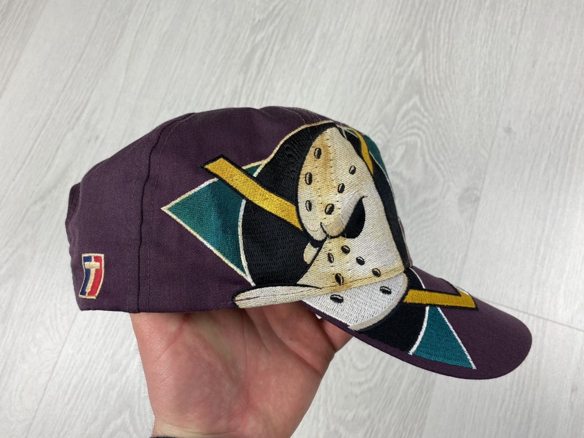 Starter Vintage The Mighty Ducks NHL Cap Hat Sharks Kings Size ONE SIZE - 7 Thumbnail