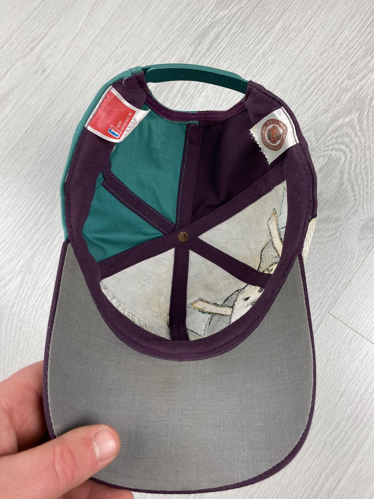 Starter Vintage The Mighty Ducks NHL Cap Hat Sharks Kings Size ONE SIZE - 9 Thumbnail