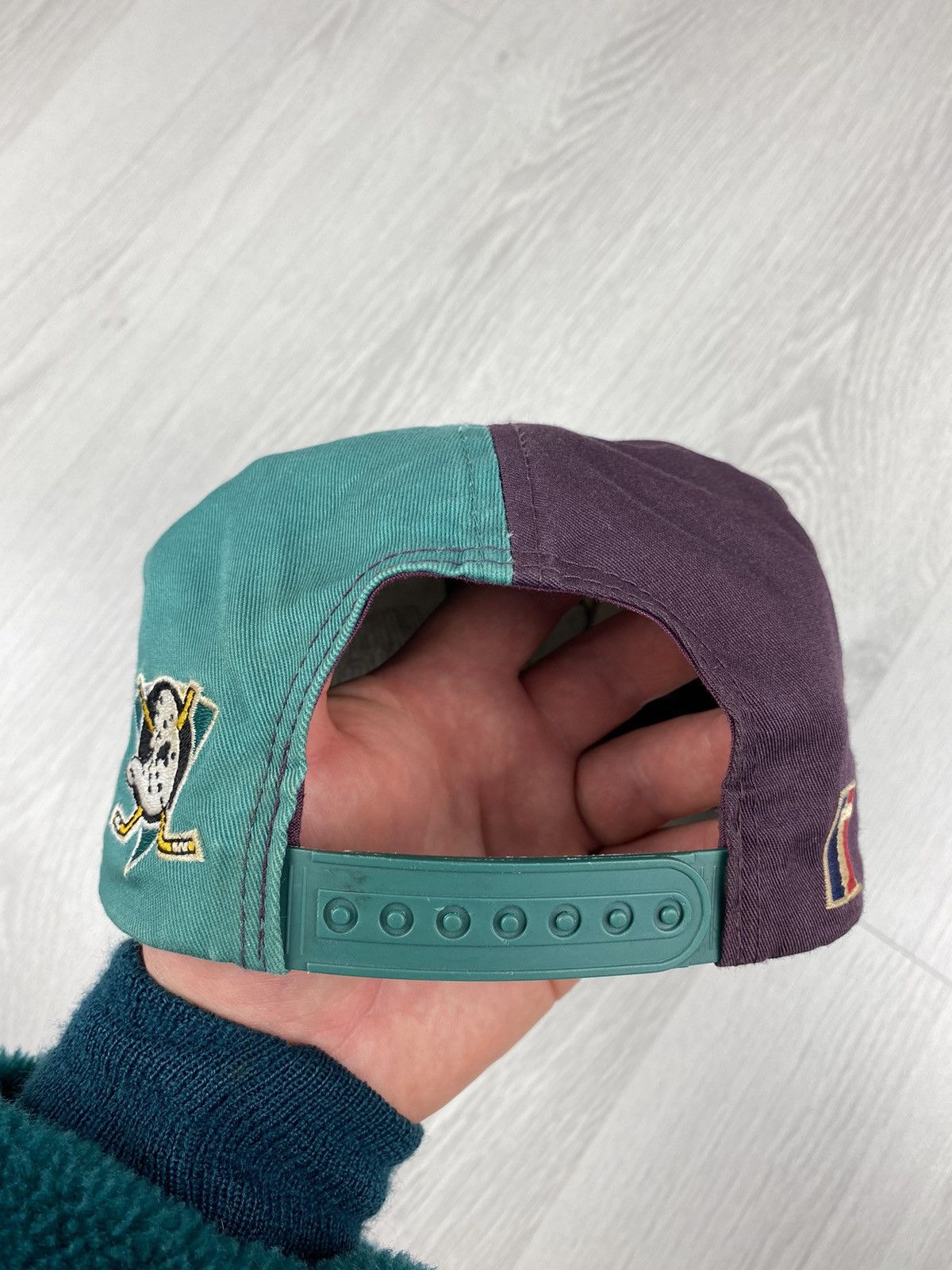 Starter Vintage The Mighty Ducks NHL Cap Hat Sharks Kings Size ONE SIZE - 5 Thumbnail