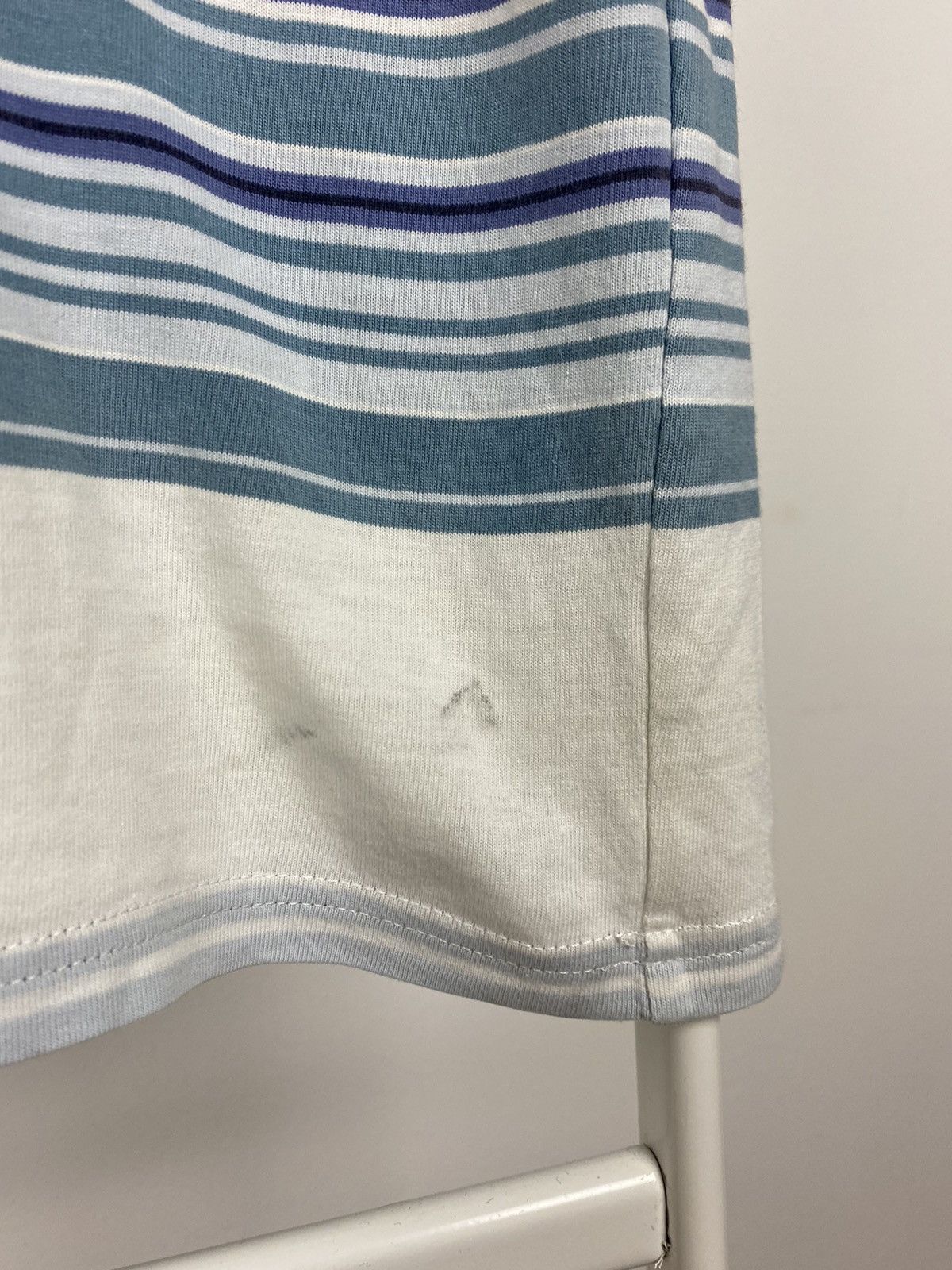 Vintage × Yves Saint Laurent 90s Yves Saint Laurent vintage striped YSL T-shirt Size US S / EU 44-46 / 1 - 3 Thumbnail