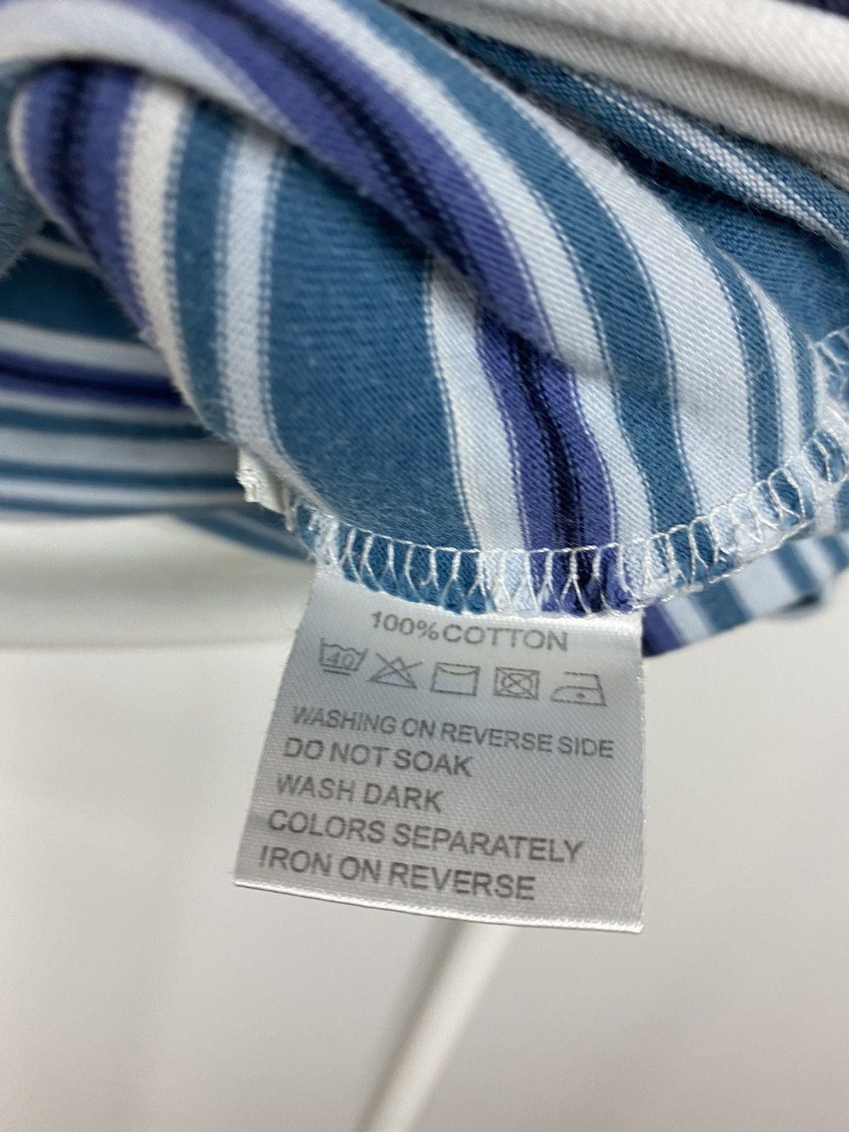 Vintage × Yves Saint Laurent 90s Yves Saint Laurent vintage striped YSL T-shirt Size US S / EU 44-46 / 1 - 6 Thumbnail