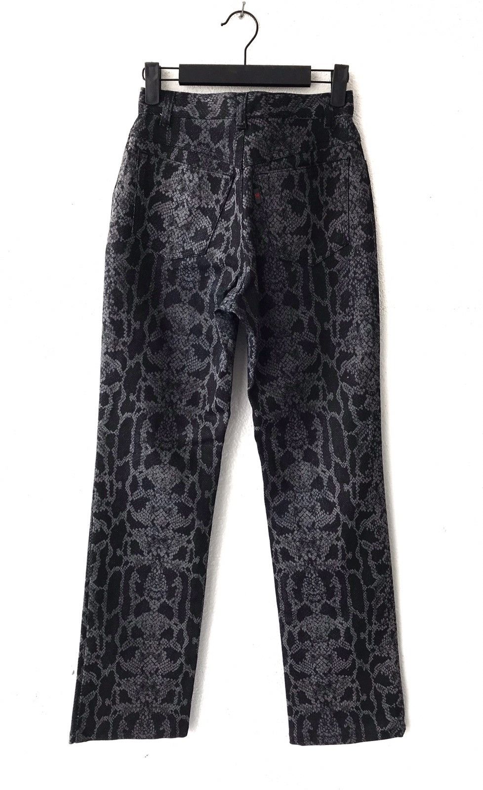 If Six Was Nine × Japanese Brand Wellbeing Snakes Skin Design Pants SZ 24 Inche Size 26" / US 2 / IT 38 - 4 Thumbnail