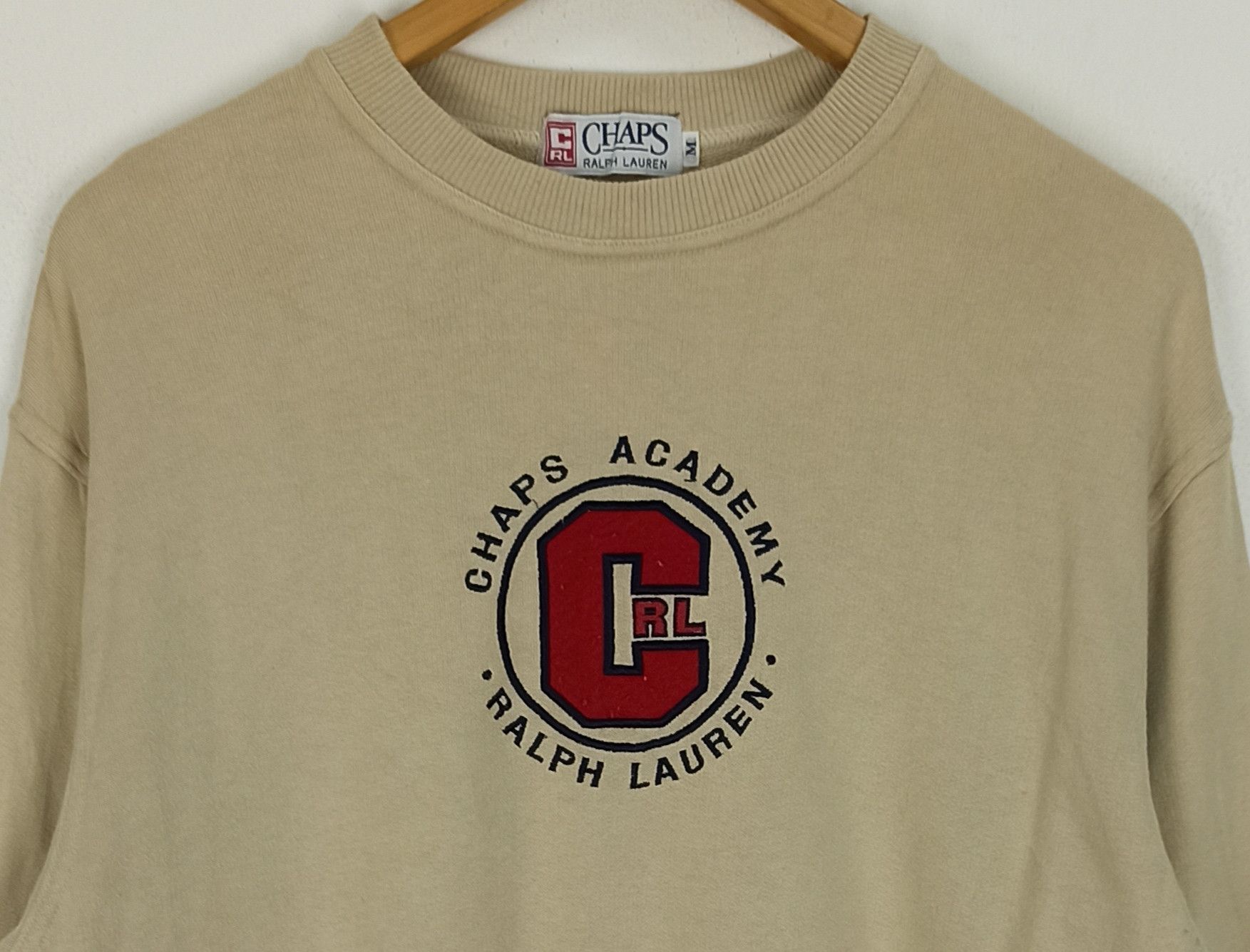 Chaps Ralph Lauren Sweatshirt Chaps Ralph Lauren Crewneck Big Logo Embroidered Size US M / EU 48-50 / 2 - 2 Thumbnail
