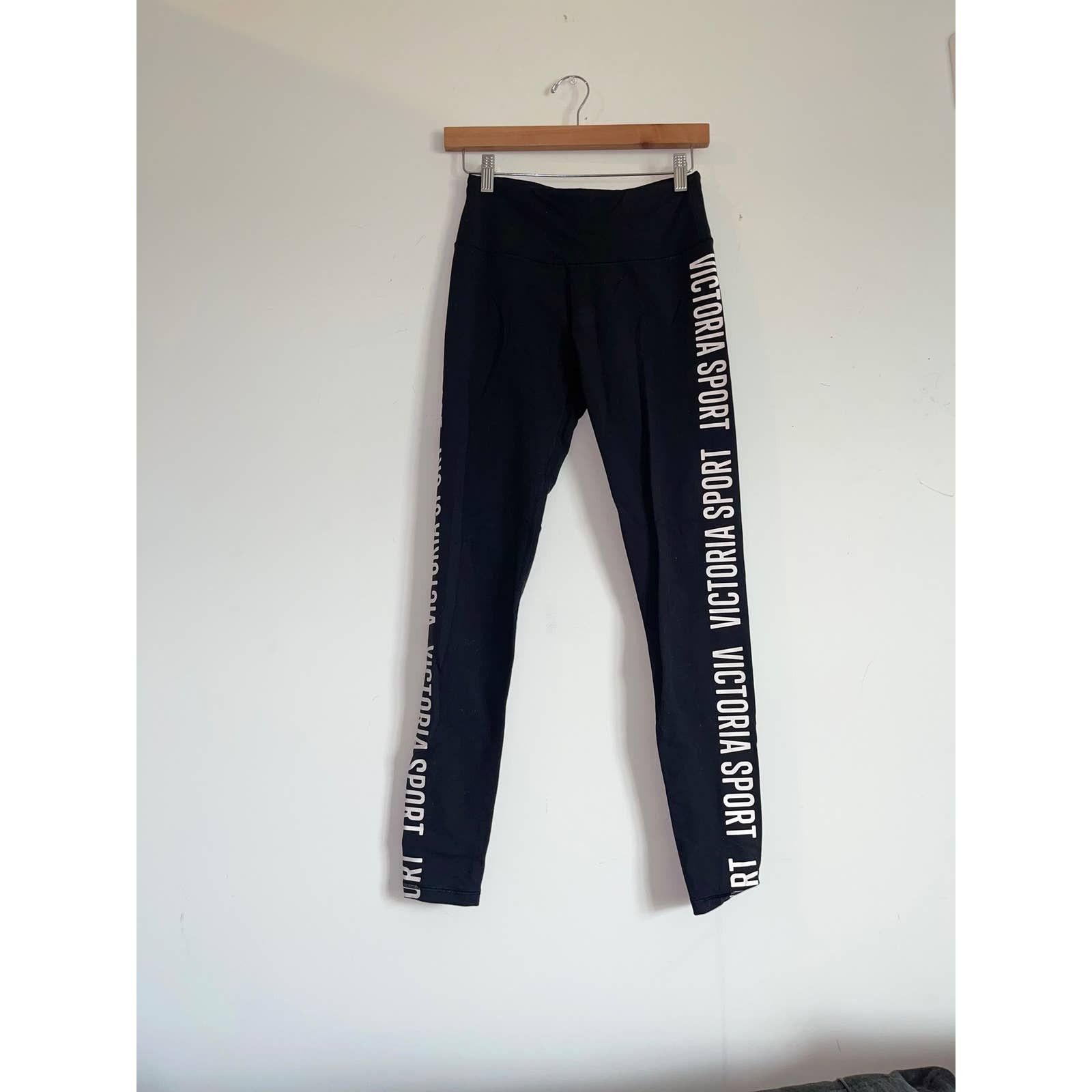 Pink Victoria Secret Sport Black Leggings Grailed