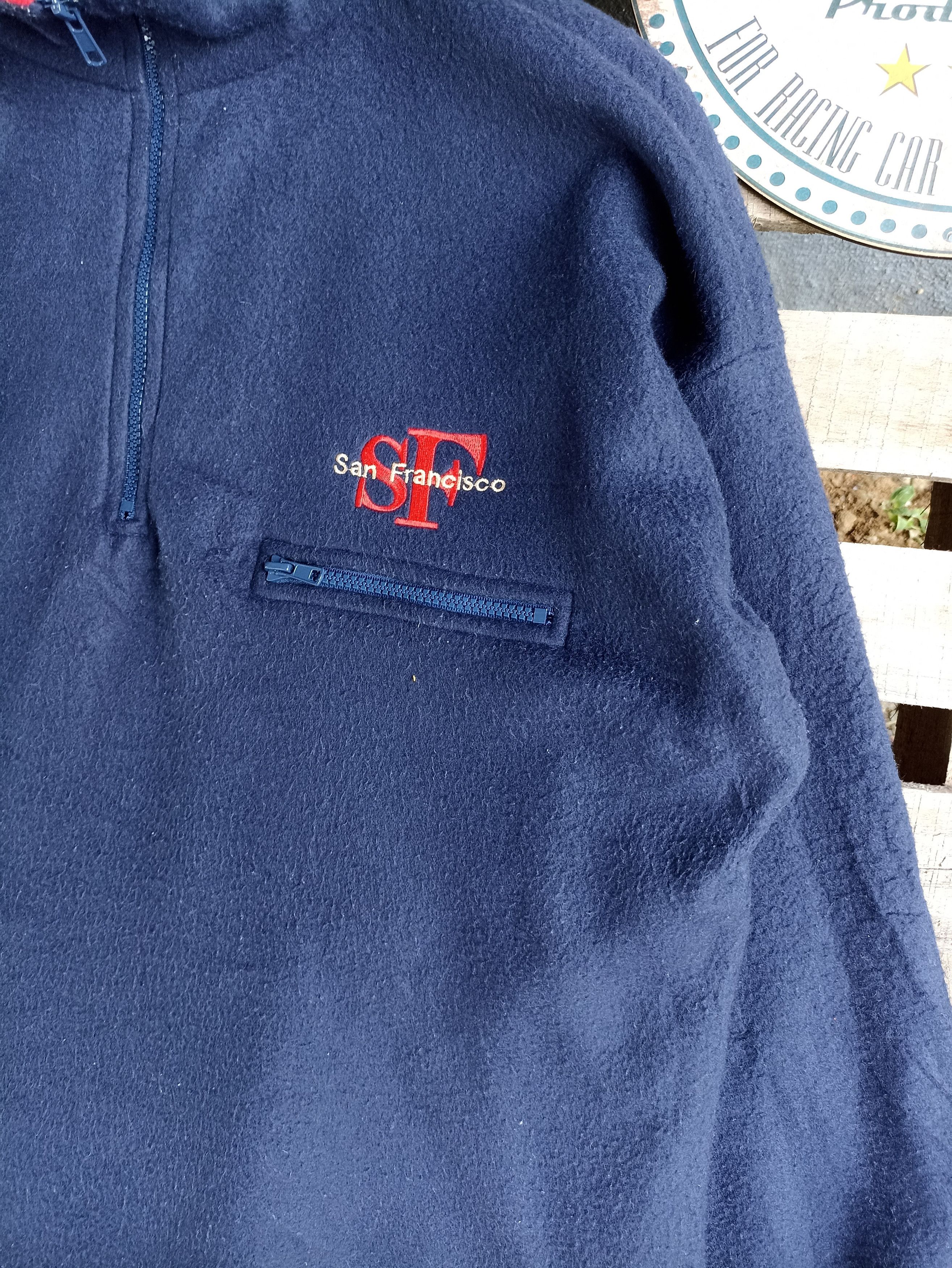 Vintage Vintage San Francisco Sweatshirt Fleece Size US M / EU 48-50 / 2 - 2 Thumbnail