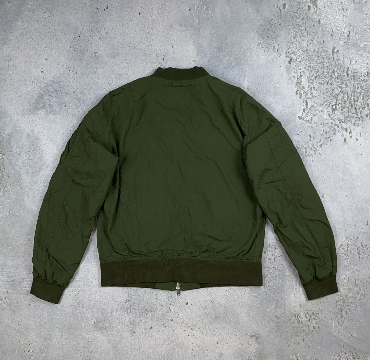 Japanese Brand Uniqlo bomber stylish khaki like MA-1 jacket Size US M / EU 48-50 / 2 - 5 Thumbnail