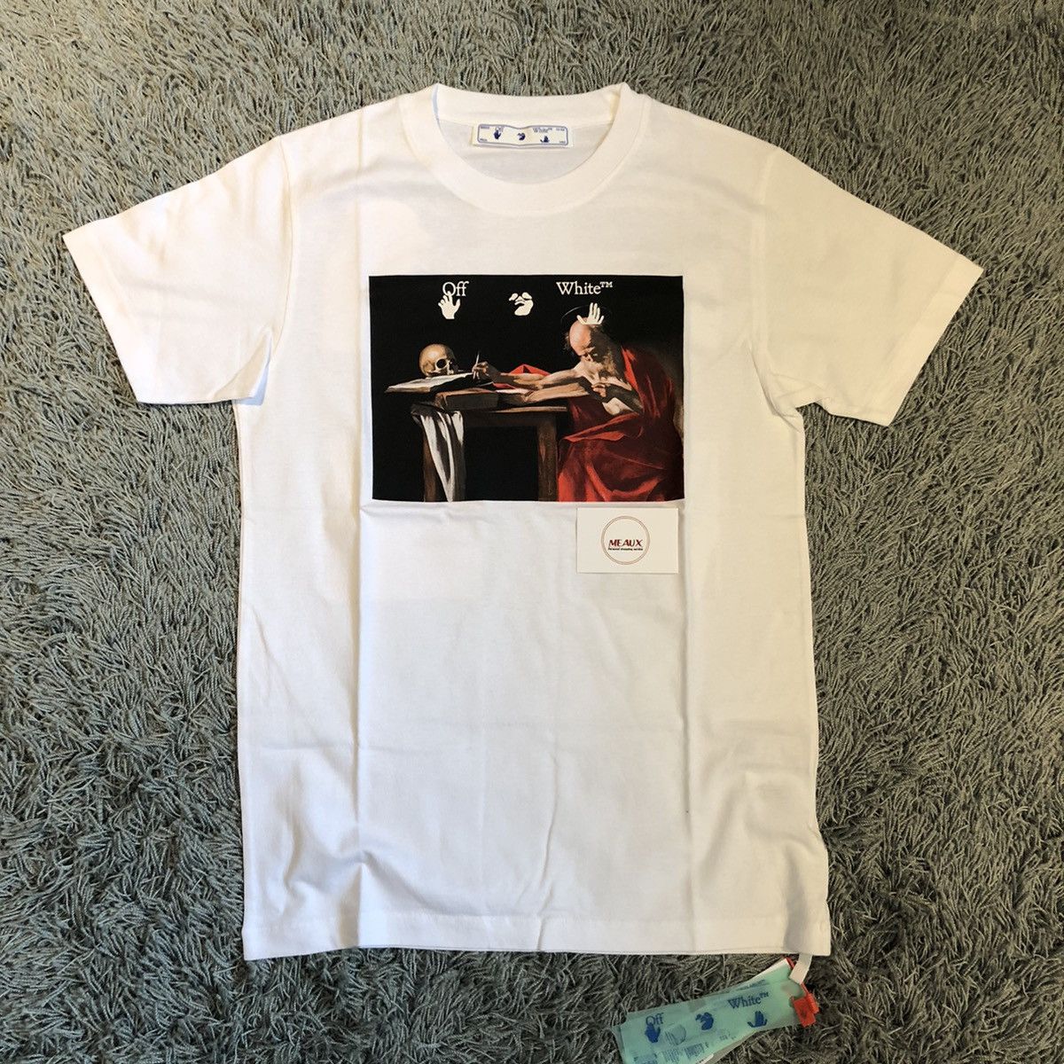 Off-White Off-White tee t-shirt XS bnwt white carravaggio mona Size US XS / EU 42 / 0 - 4 Thumbnail