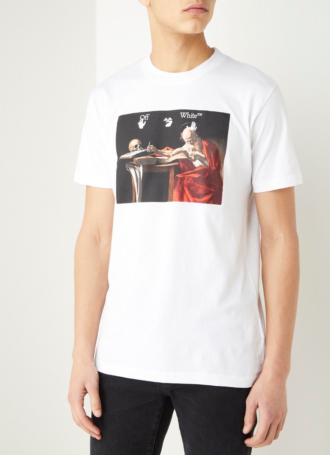 Off-White Off-White tee t-shirt XS bnwt white carravaggio mona Size US XS / EU 42 / 0 - 2 Thumbnail