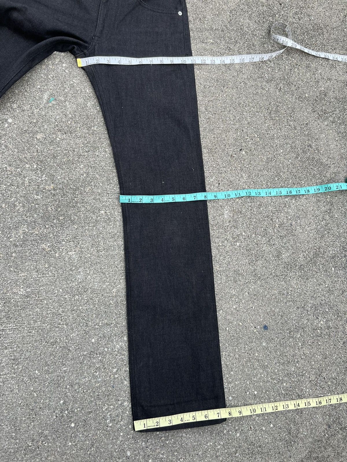 Cosmic Wonder Cosmic Wonder Freedom Leaf Super Black Denim Selvedge Jeans Size US 30 / EU 46 - 3 Thumbnail