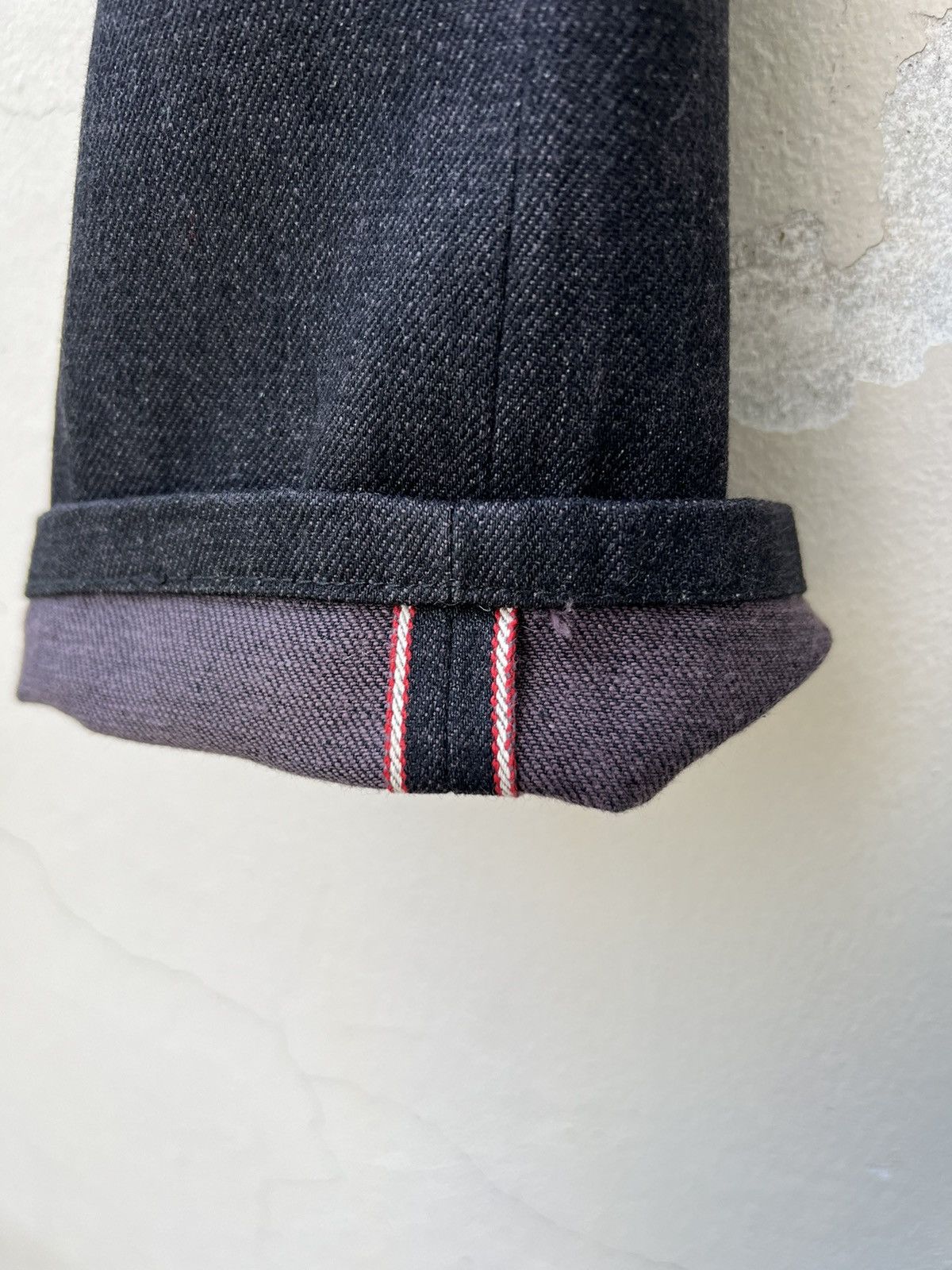 Cosmic Wonder Cosmic Wonder Freedom Leaf Super Black Denim Selvedge Jeans Size US 30 / EU 46 - 15 Thumbnail