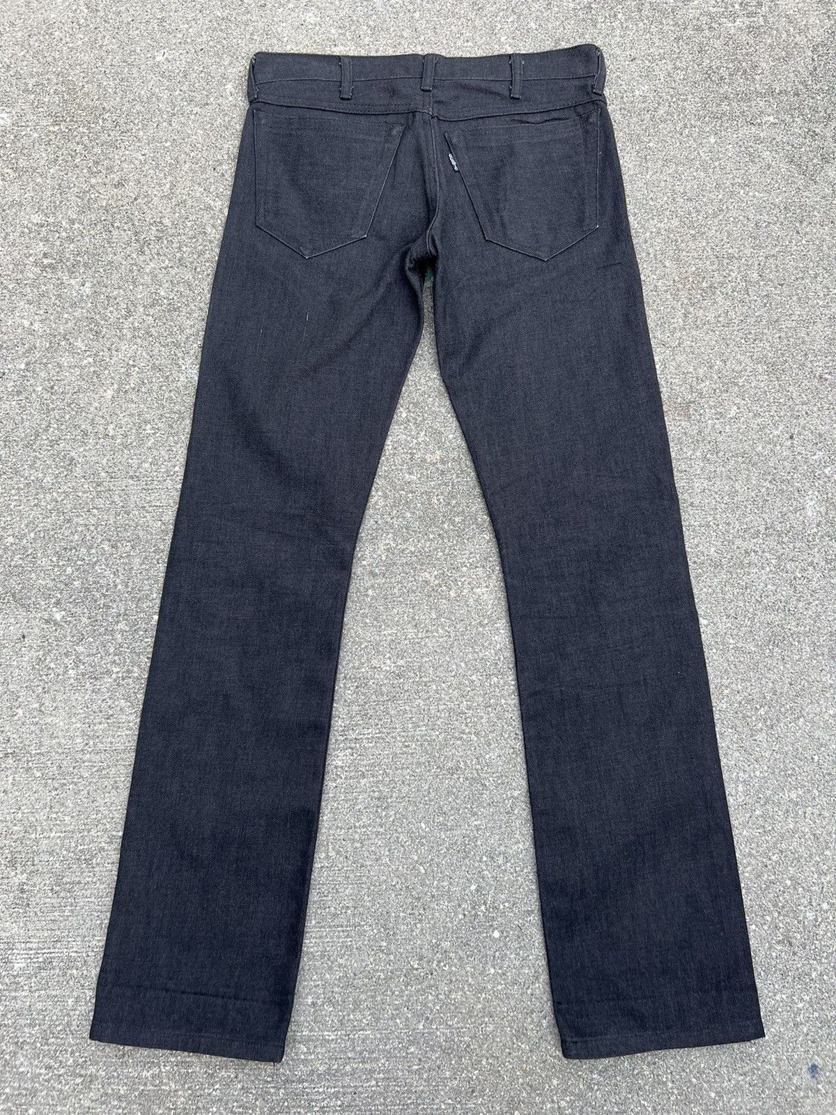 Cosmic Wonder Cosmic Wonder Freedom Leaf Super Black Denim Selvedge Jeans Size US 30 / EU 46 - 5 Thumbnail