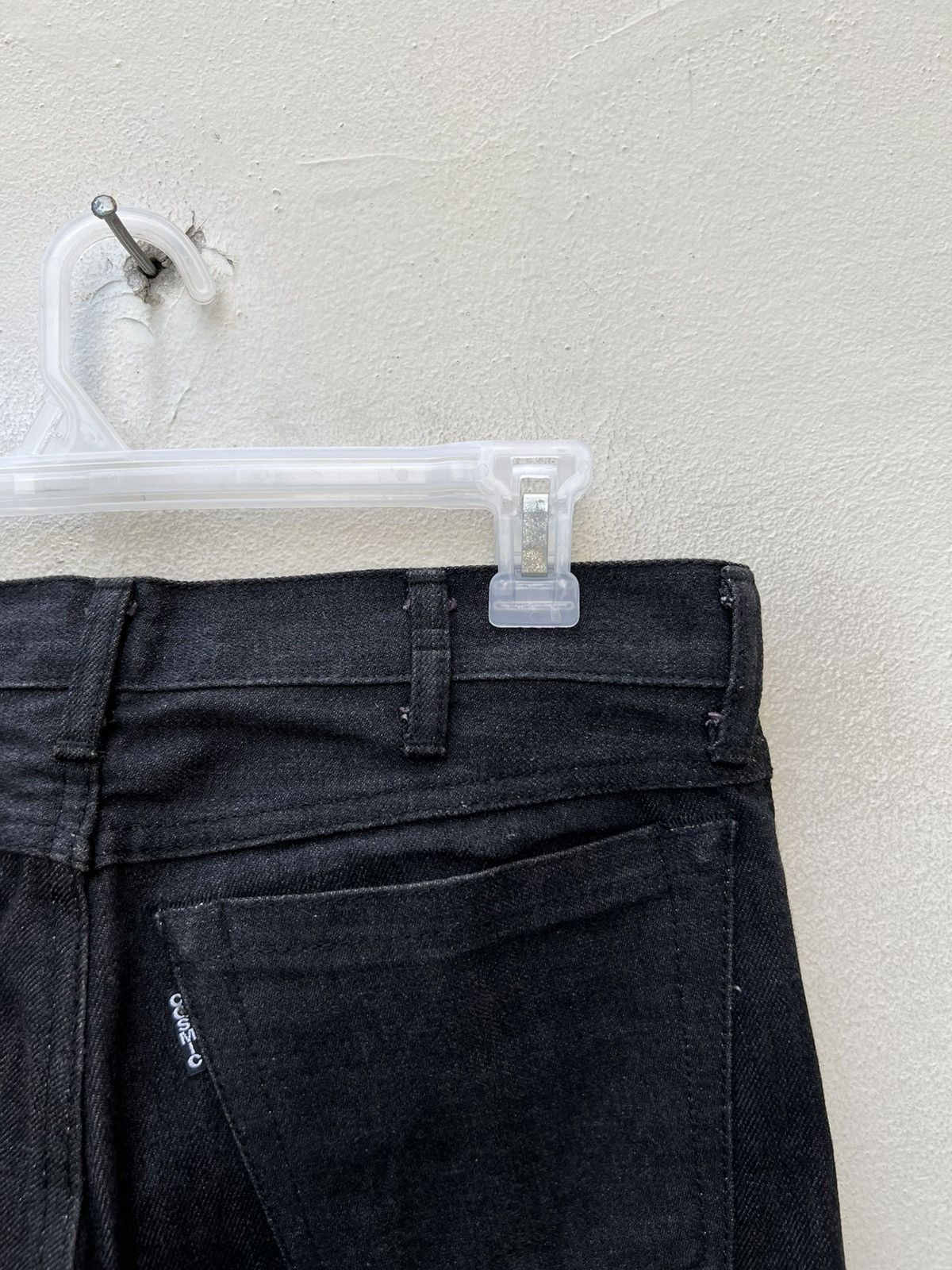 Cosmic Wonder Cosmic Wonder Freedom Leaf Super Black Denim Selvedge Jeans Size US 30 / EU 46 - 20 Thumbnail