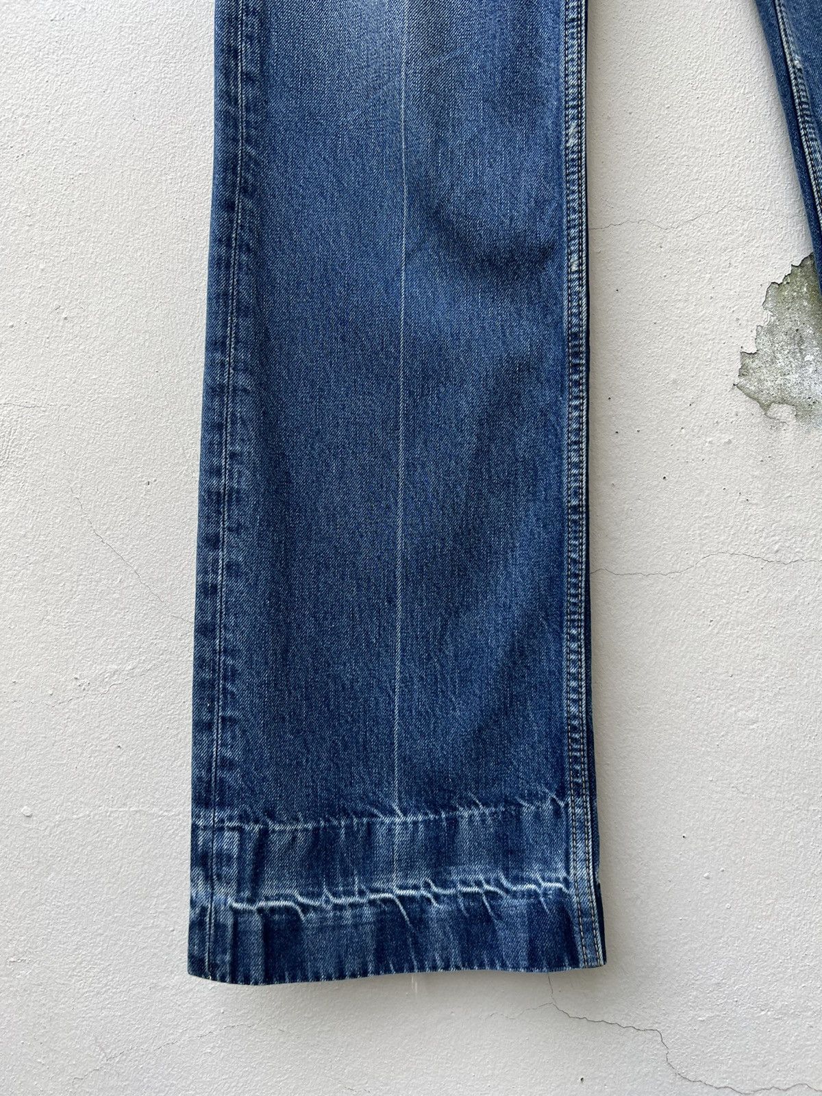 Cosmic Wonder Vintage Cosmic Wonder Japan Faded Denim Flare Jeans Size US 31 - 9 Thumbnail