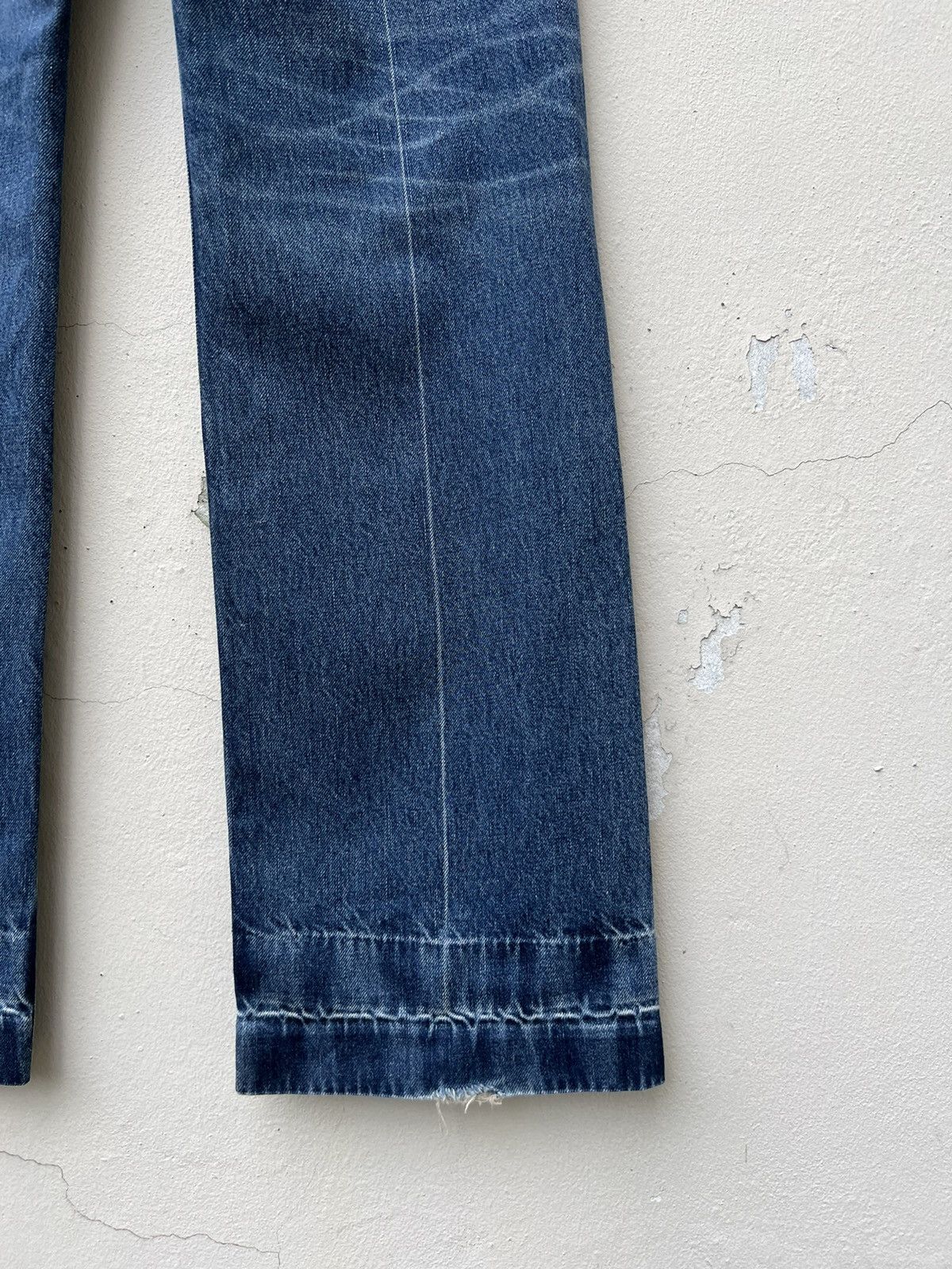 Cosmic Wonder Vintage Cosmic Wonder Japan Faded Denim Flare Jeans Size US 31 - 19 Thumbnail