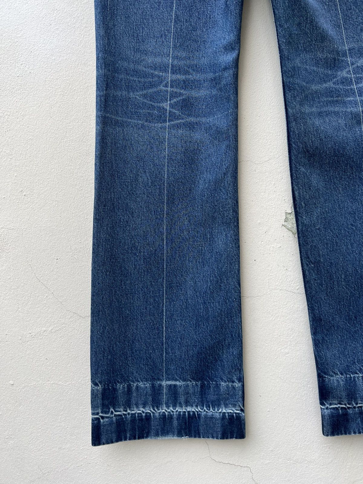 Cosmic Wonder Vintage Cosmic Wonder Japan Faded Denim Flare Jeans Size US 31 - 16 Thumbnail