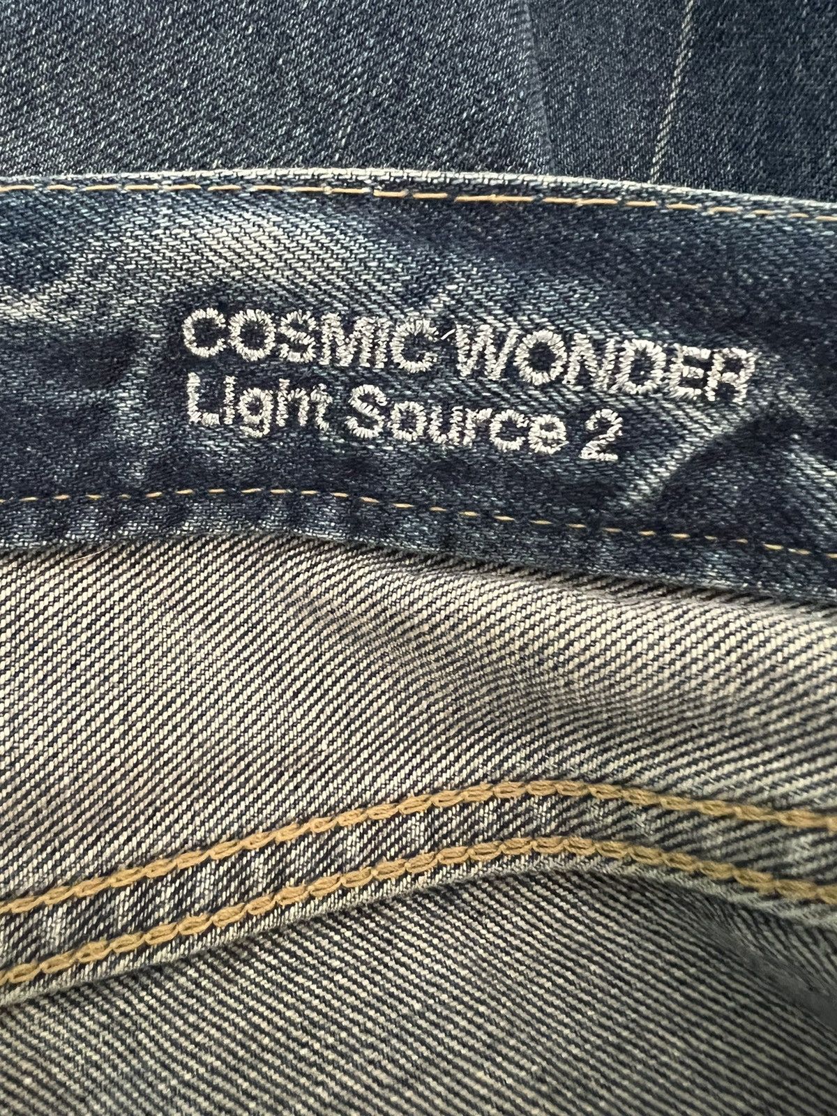Cosmic Wonder Vintage Cosmic Wonder Japan Faded Denim Flare Jeans Size US 31 - 20 Thumbnail