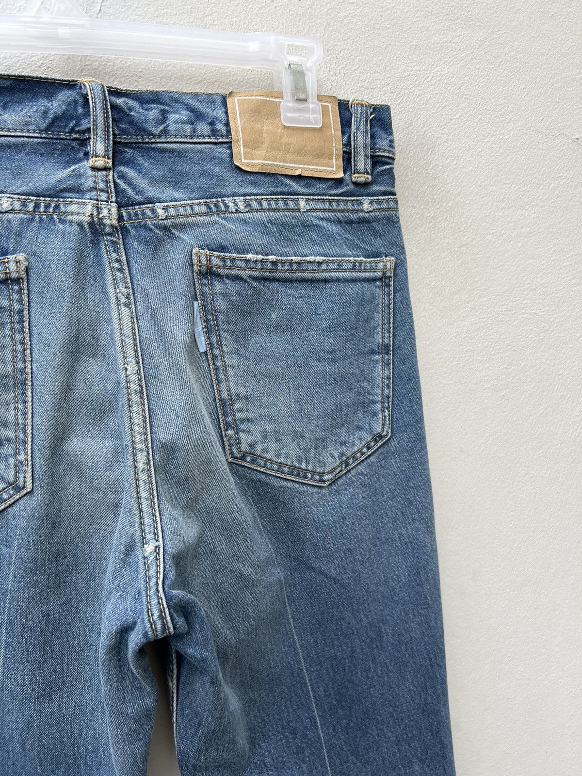 Cosmic Wonder Vintage Cosmic Wonder Japan Faded Denim Flare Jeans Size US 31 - 15 Thumbnail