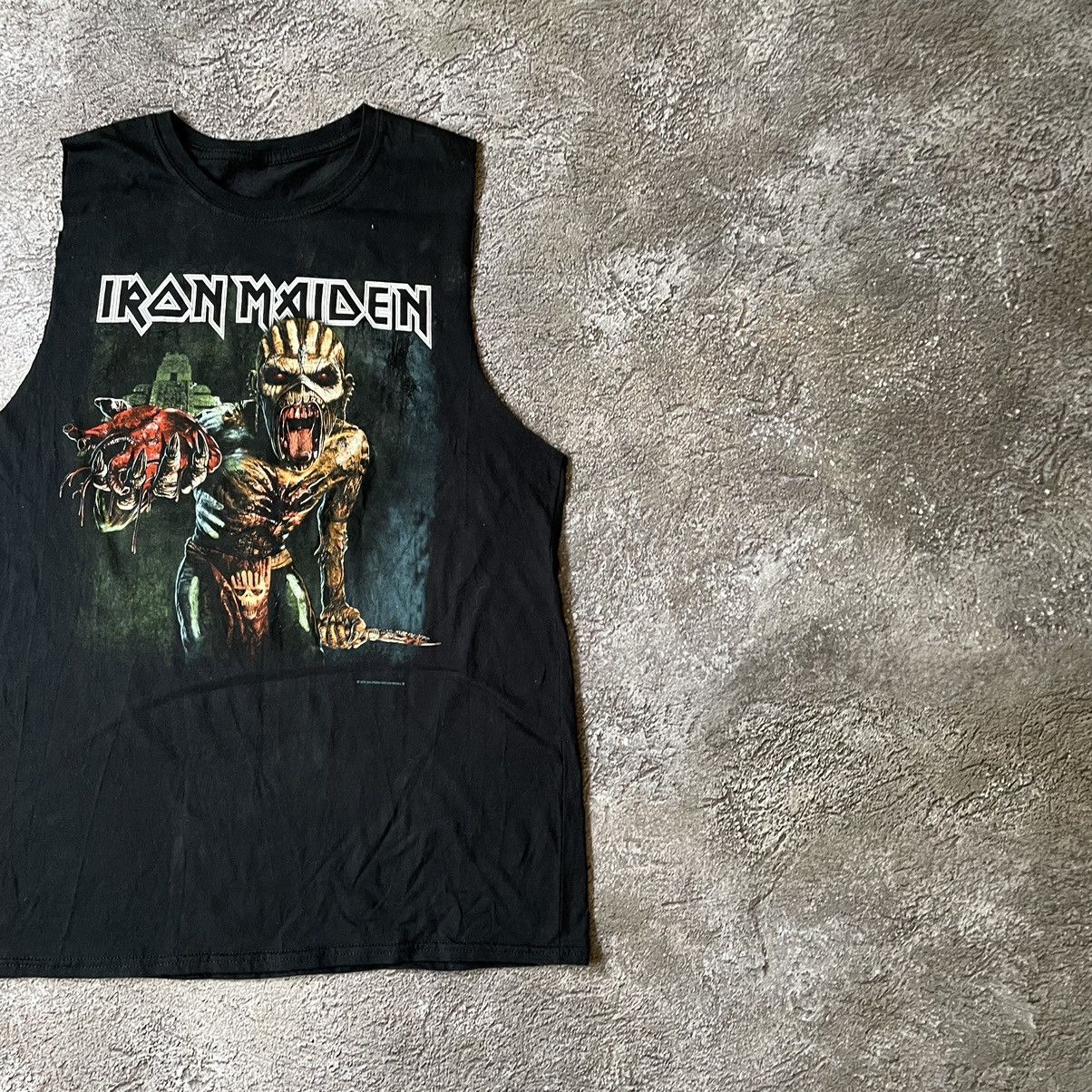 Vintage Vintage Y2K Iron Maiden Band Tee Graphic Grunge Punk Boxy M Size US M / EU 48-50 / 2 - 3 Thumbnail