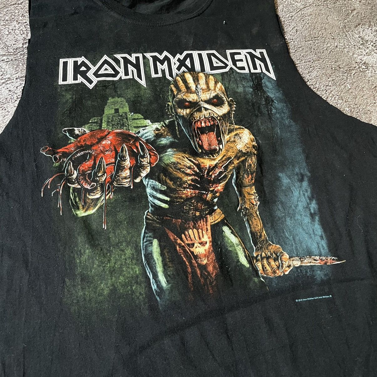 Vintage Vintage Y2K Iron Maiden Band Tee Graphic Grunge Punk Boxy M Size US M / EU 48-50 / 2 - 6 Thumbnail