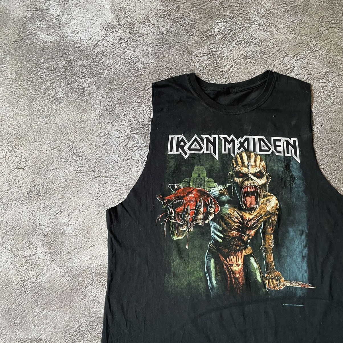 Vintage Vintage Y2K Iron Maiden Band Tee Graphic Grunge Punk Boxy M Size US M / EU 48-50 / 2 - 4 Thumbnail